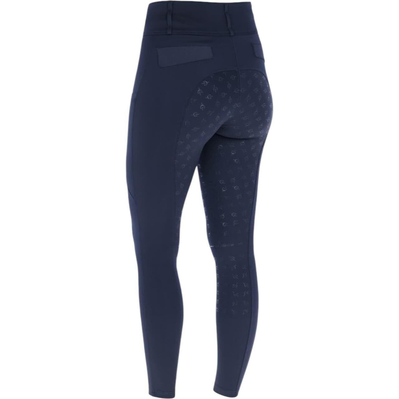 Reitleggings Damen Full-Grip HighWaist Leggings