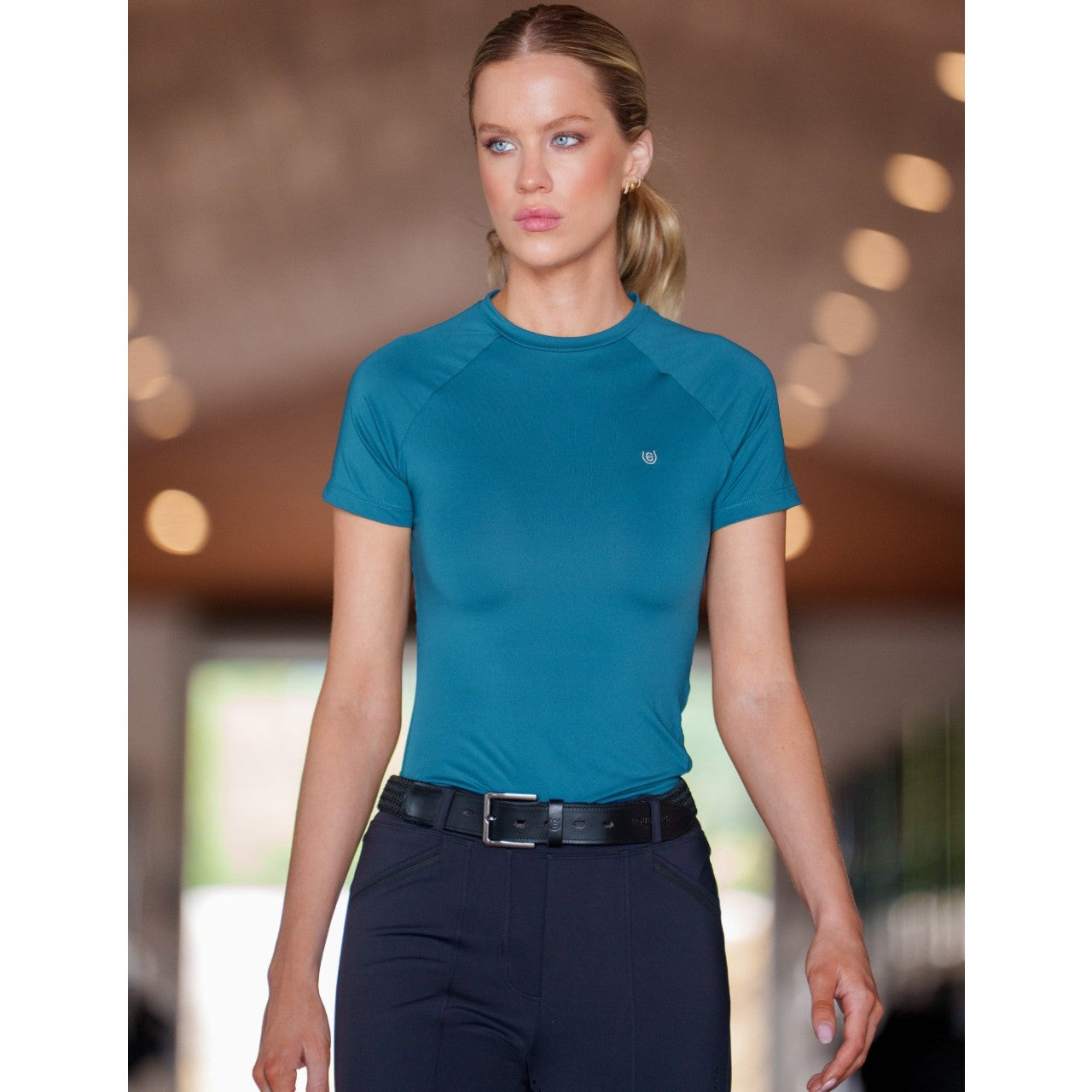 Reitleggings Damen Full-Grip Premium Leggings