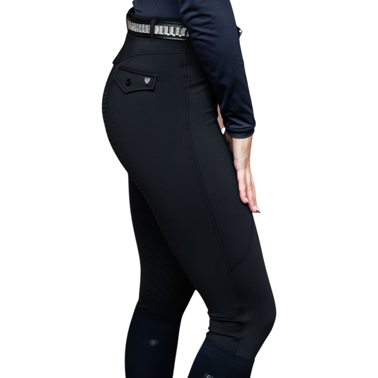 Reitleggings Damen Full-Grip Premium Leggings