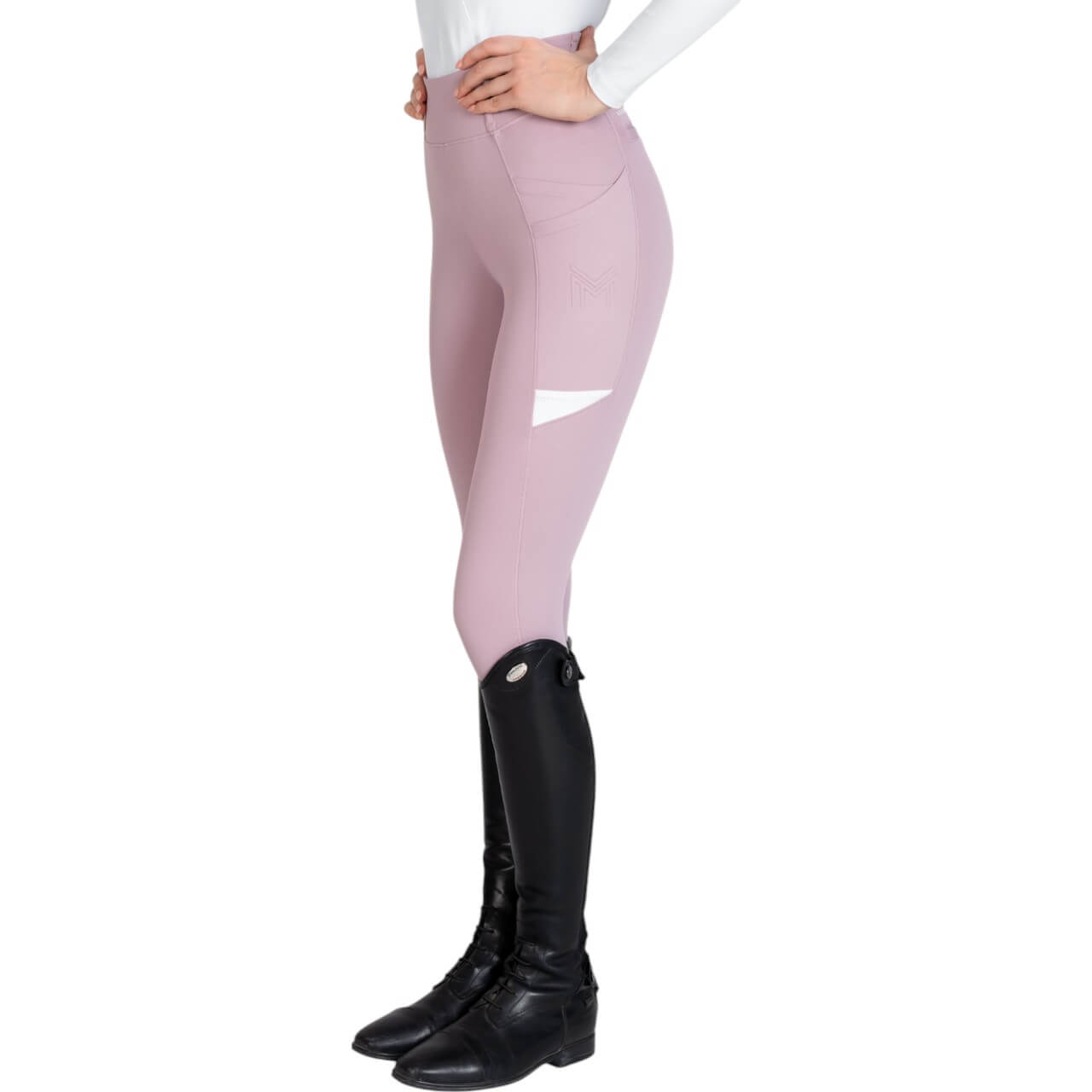 Reitleggings Damen Full-Grip Tech Damenreitleggings