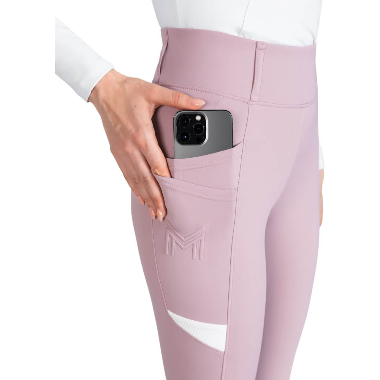 Reitleggings Damen Full-Grip Tech Damenreitleggings