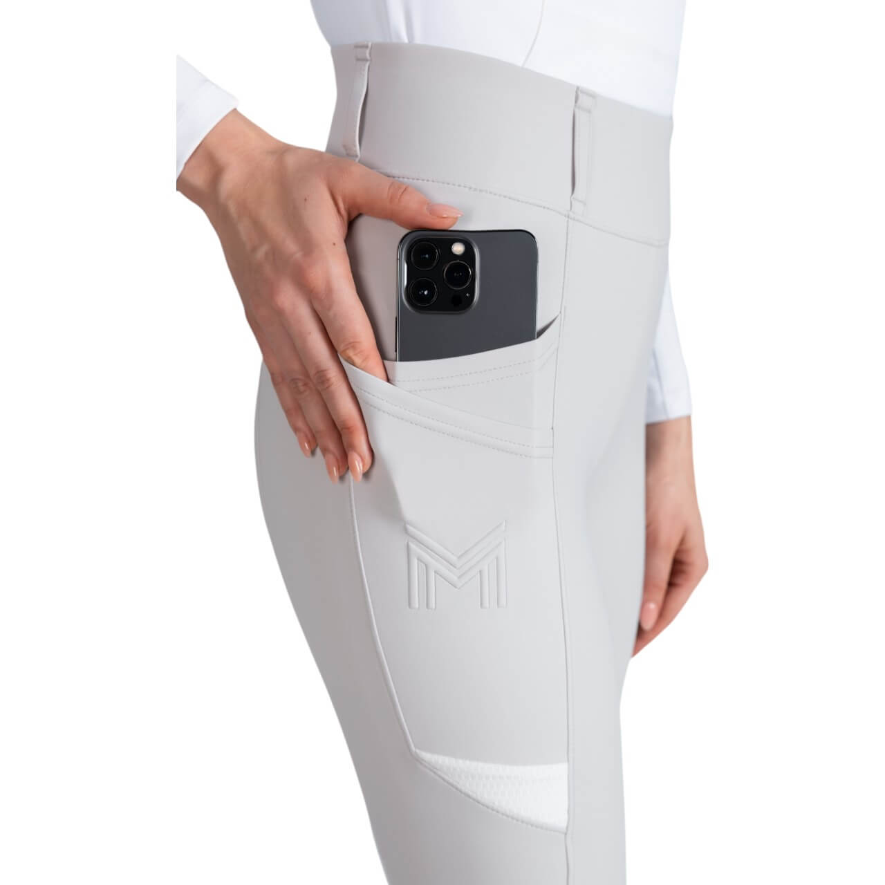 Reitleggings Damen Full-Grip Tech Damenreitleggings