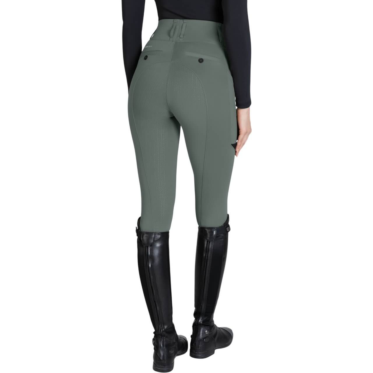 Reitleggings Damen Full-Grip Tech Damenreitleggings