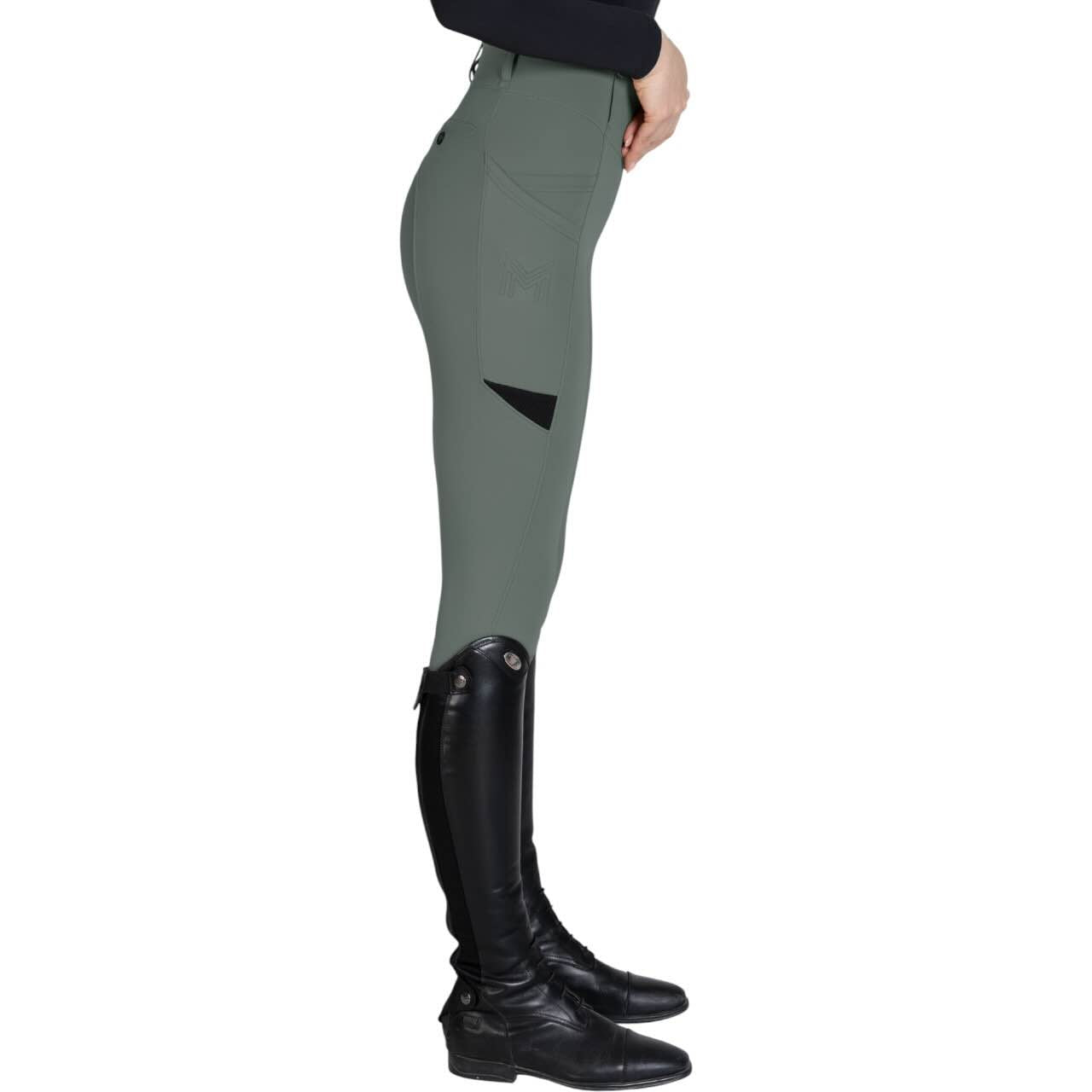 Reitleggings Damen Full-Grip Tech Damenreitleggings