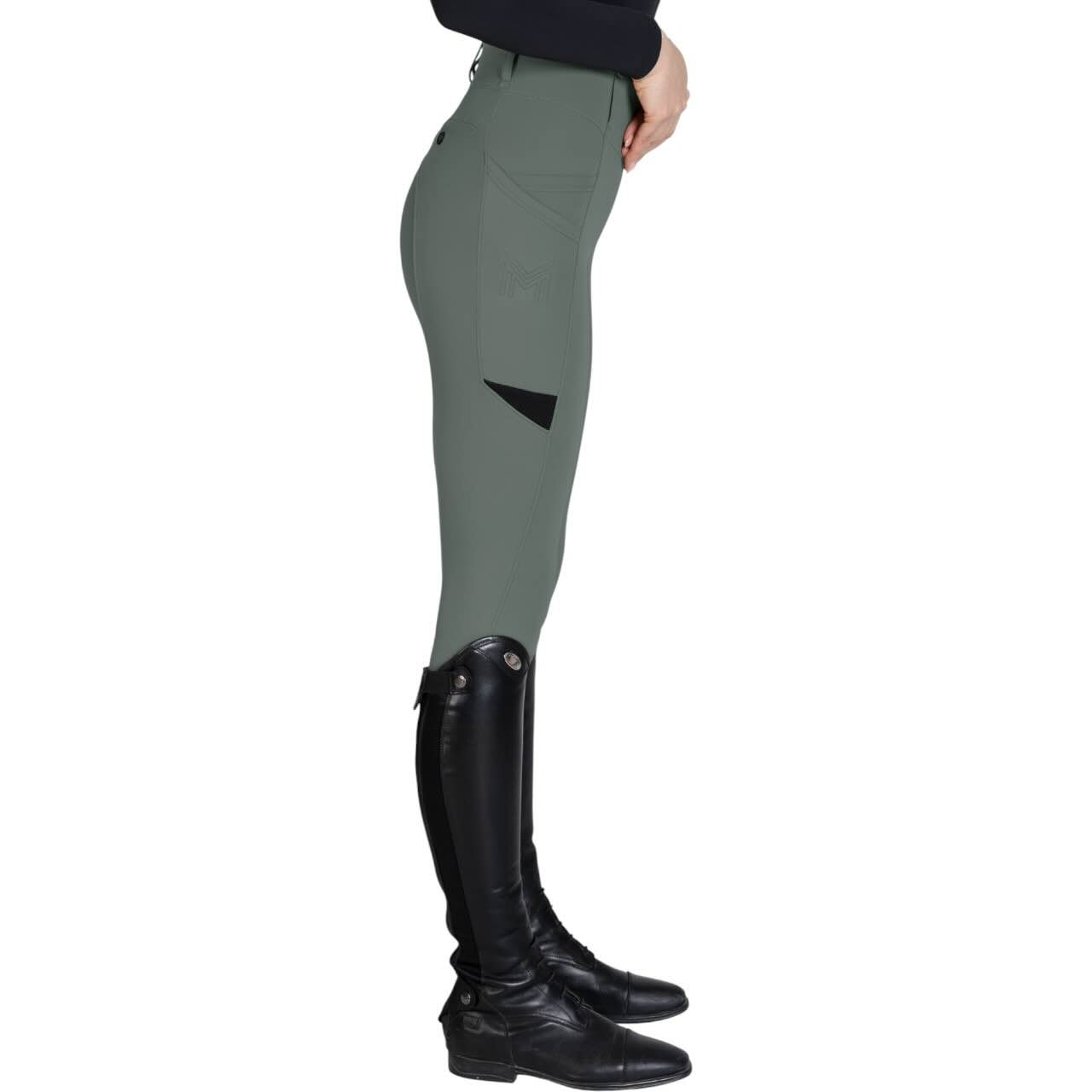 Reitleggings Damen Full-Grip Tech Damenreitleggings