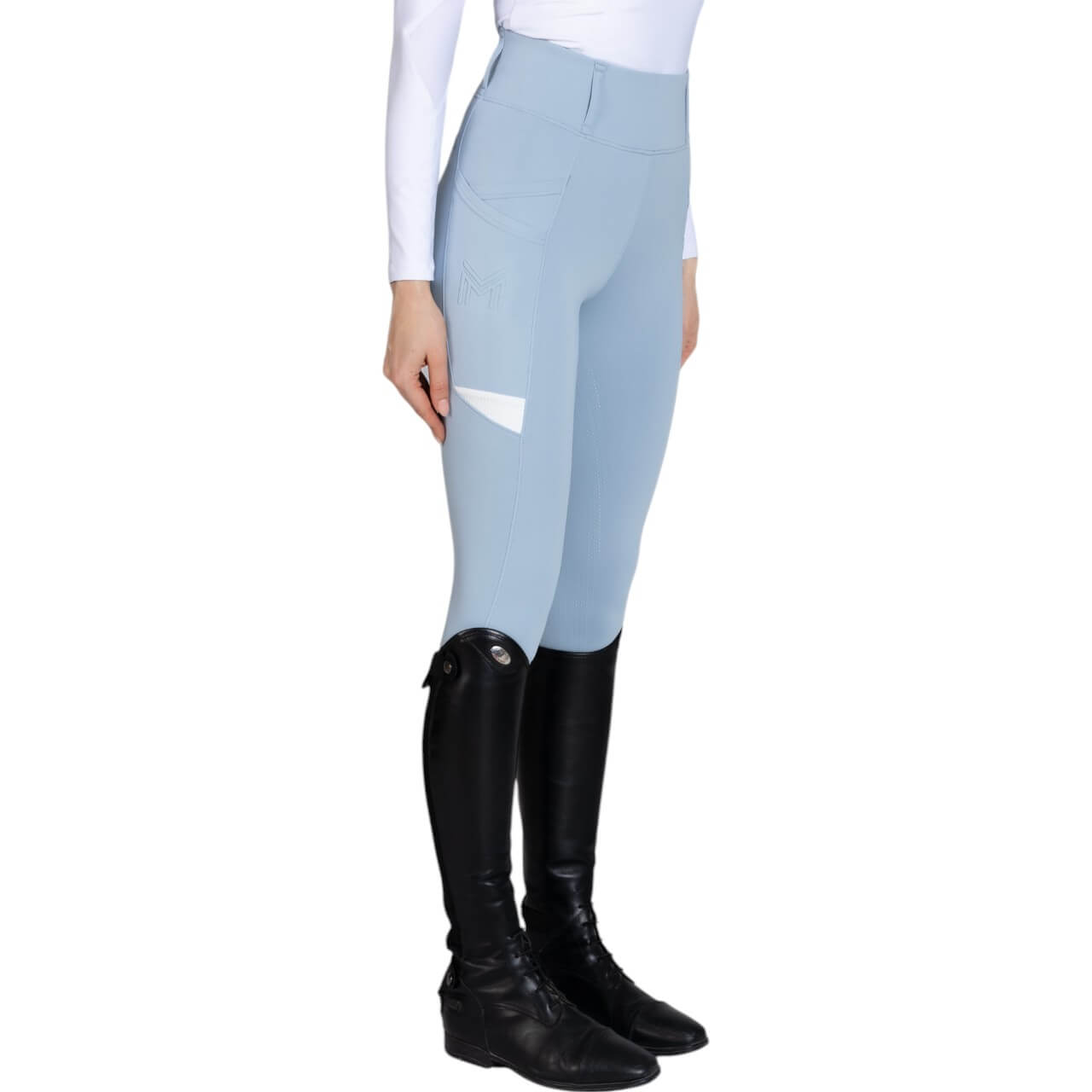Reitleggings Damen Full-Grip Tech Damenreitleggings