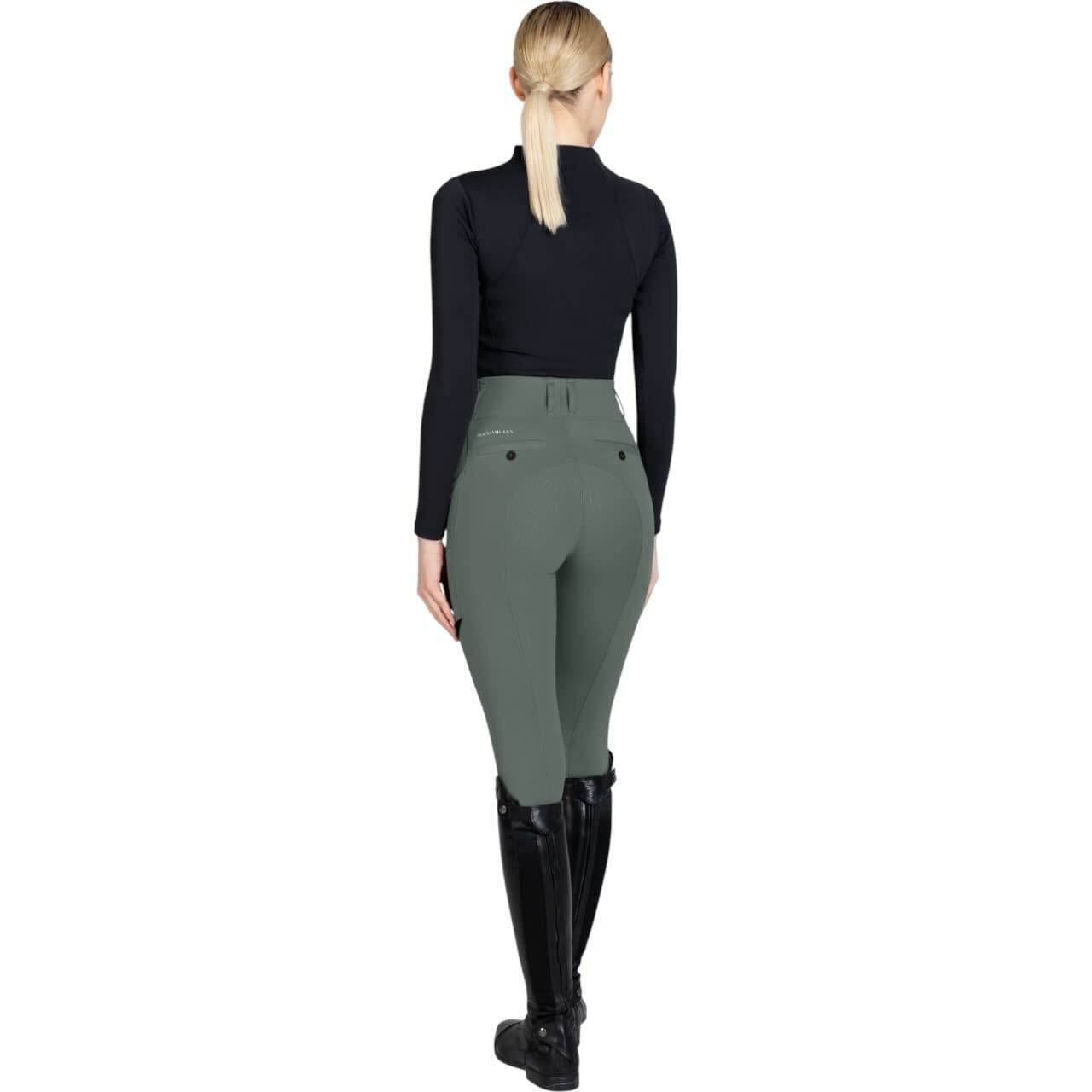 Reitleggings Damen Full-Grip Tech Damenreitleggings