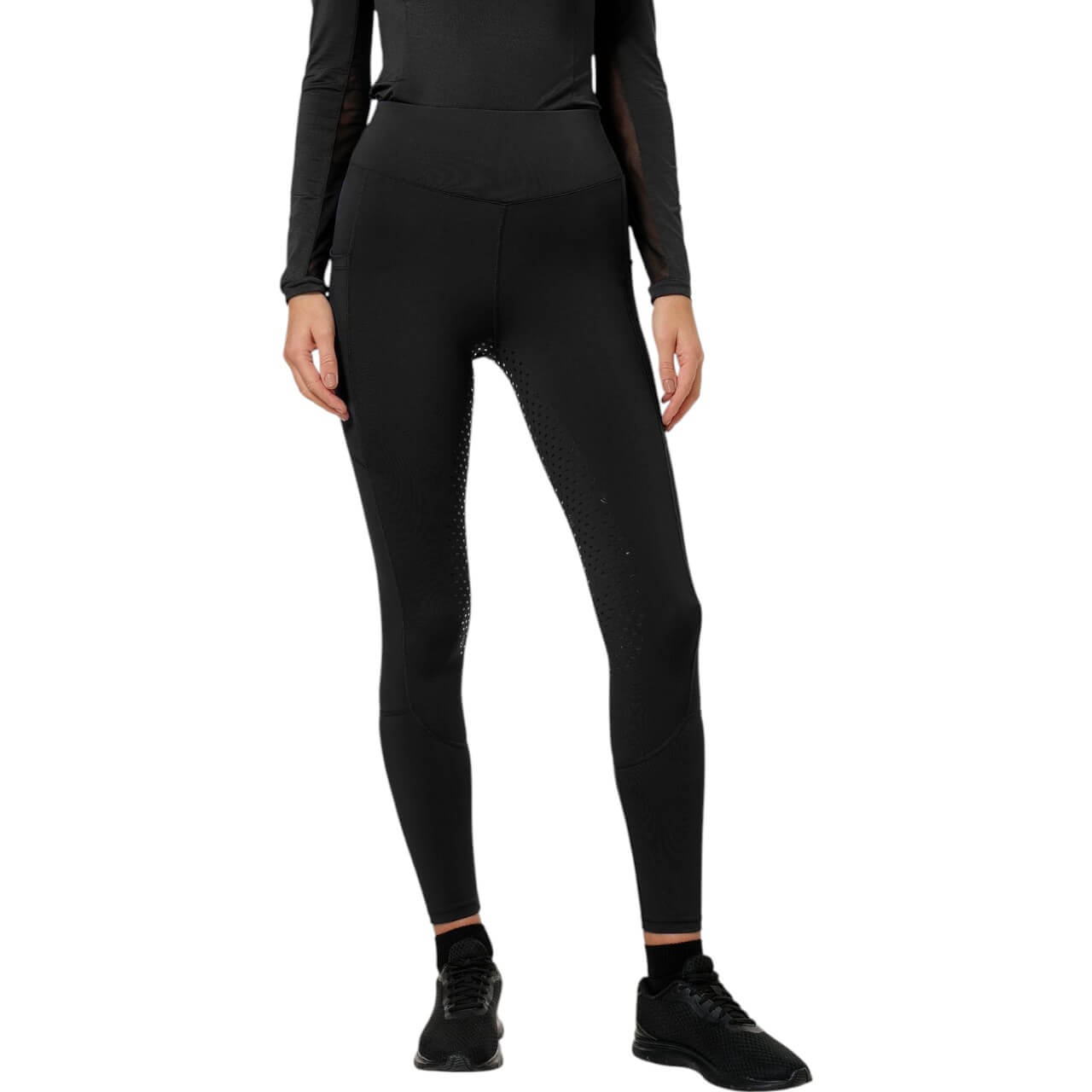 Reitleggings Damen Knee-Grip Movement Leggings