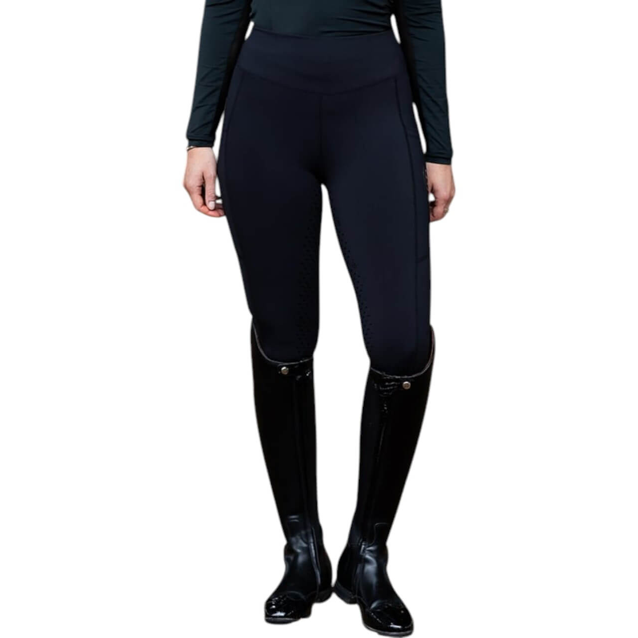 Reitleggings Damen Knee-Grip Movement Leggings