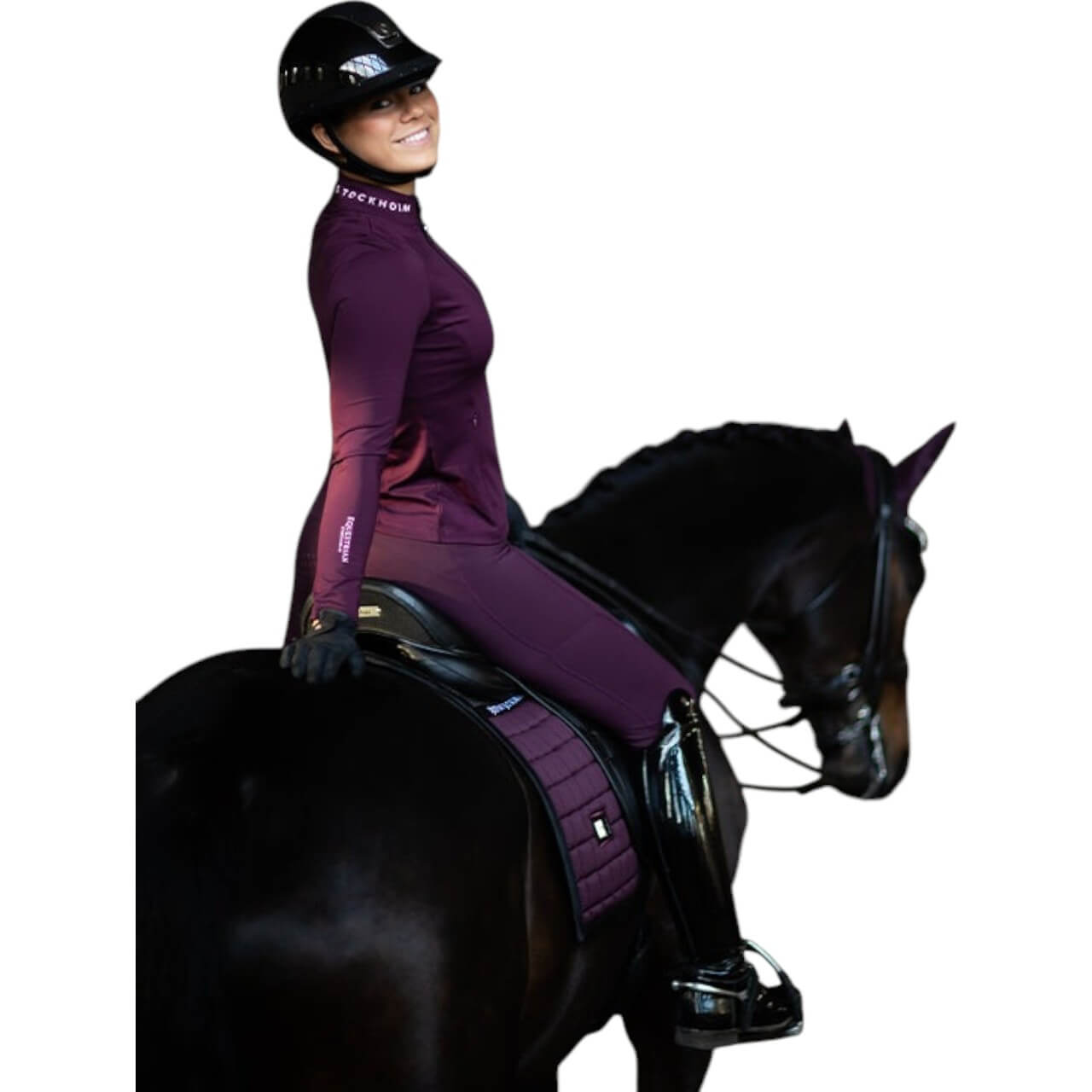 Reitleggings Damen Knee-Grip Movement Leggings