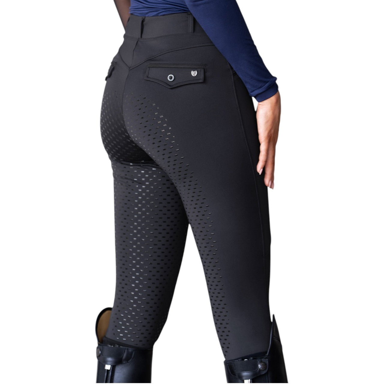 Reitleggings Damen Knee-Grip Premium Leggings