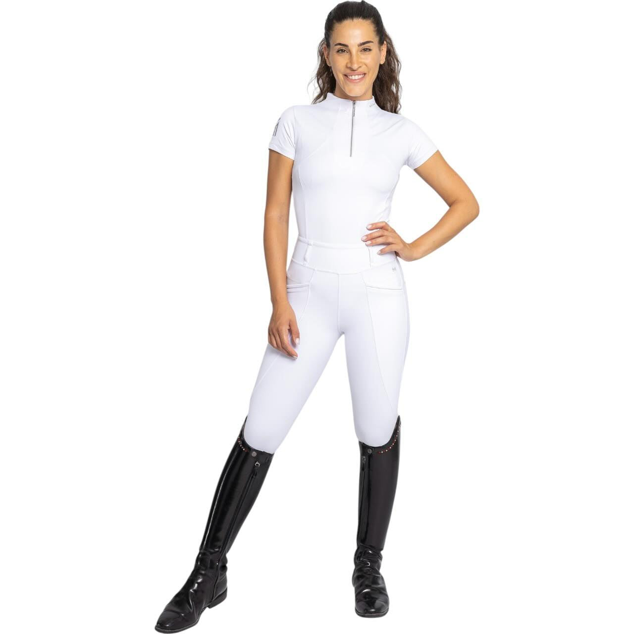 Reitleggings Damen Knee-Grip Pro Riding Leggings