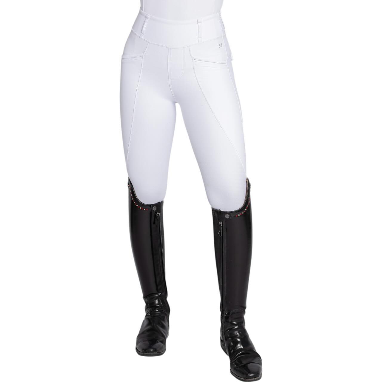 Reitleggings Damen Knee-Grip Pro Riding Leggings