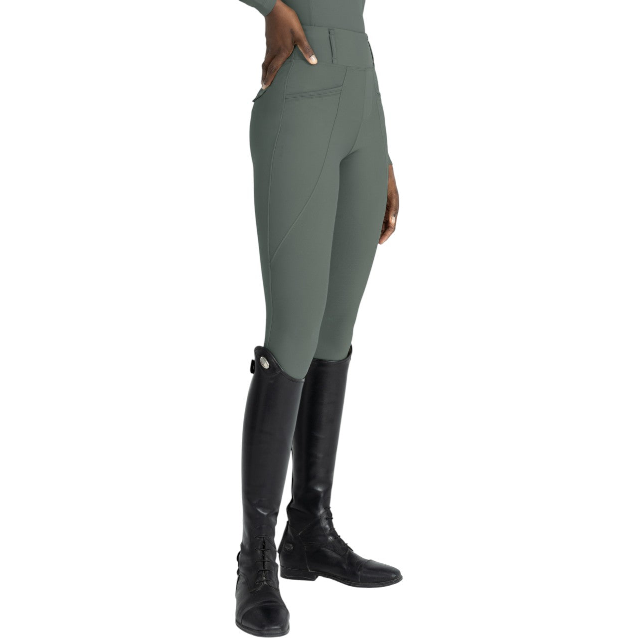 Reitleggings Damen Knee-Grip Pro Riding Leggings
