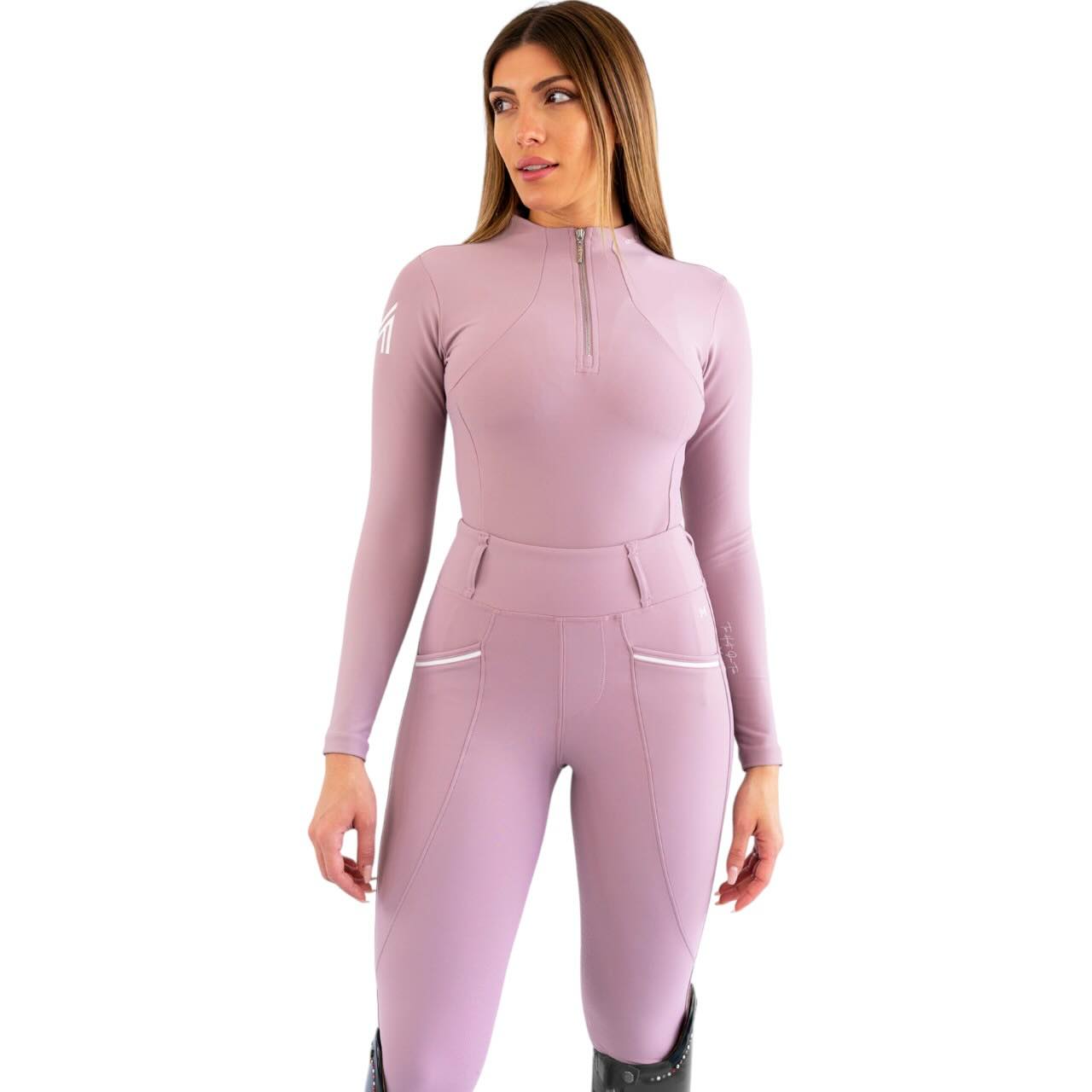 Reitleggings Damen Knee-Grip Pro Riding Leggings