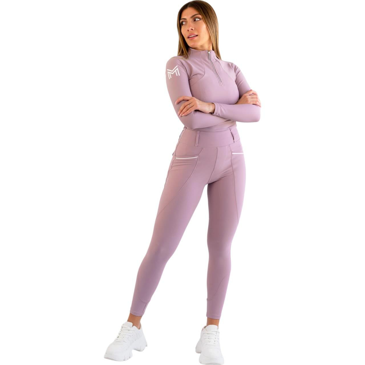 Reitleggings Damen Knee-Grip Pro Riding Leggings