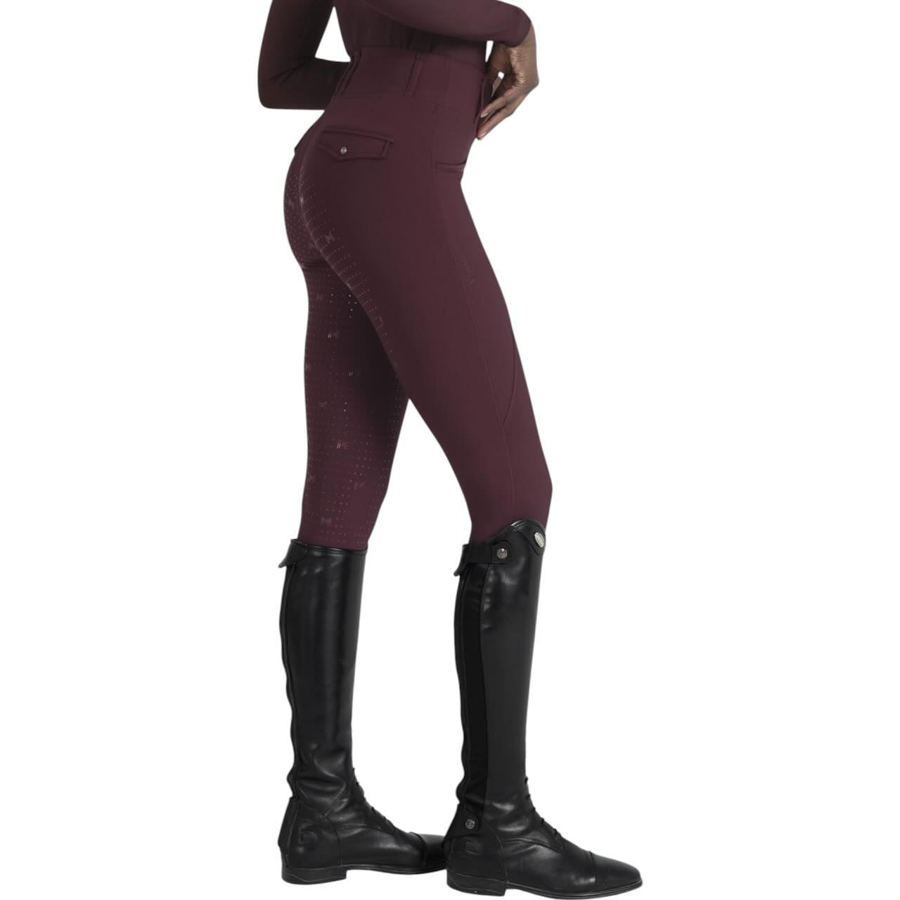 Reitleggings Damen Knee-Grip Pro Riding Leggings