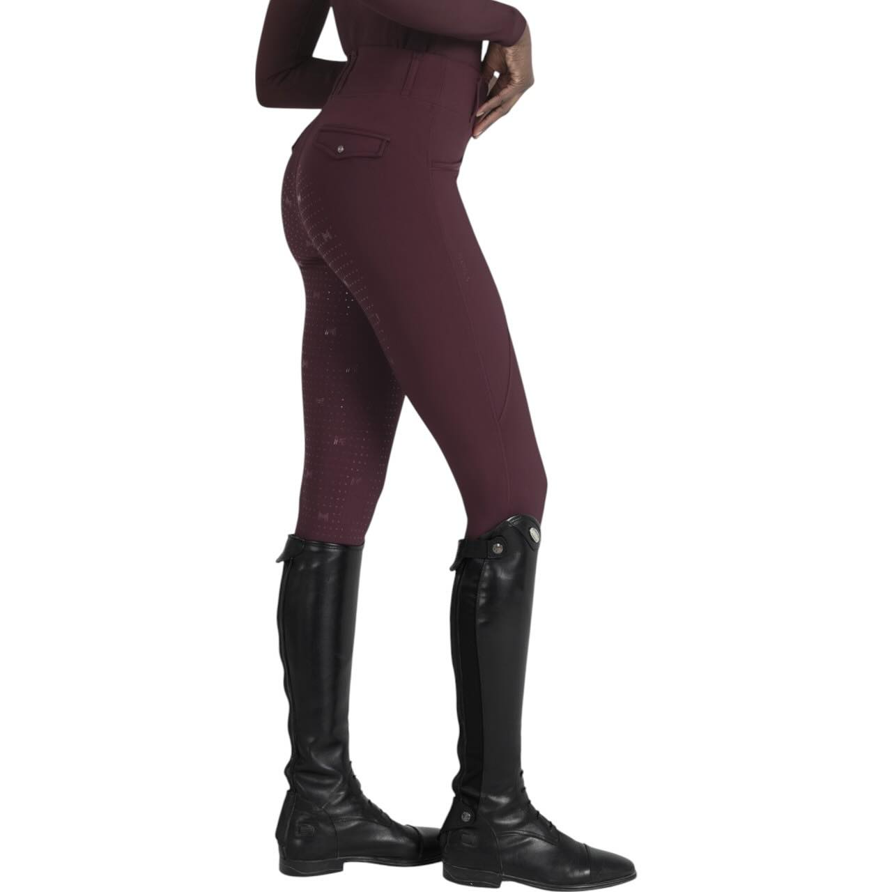 Reitleggings Damen Knee-Grip Pro Riding Leggings