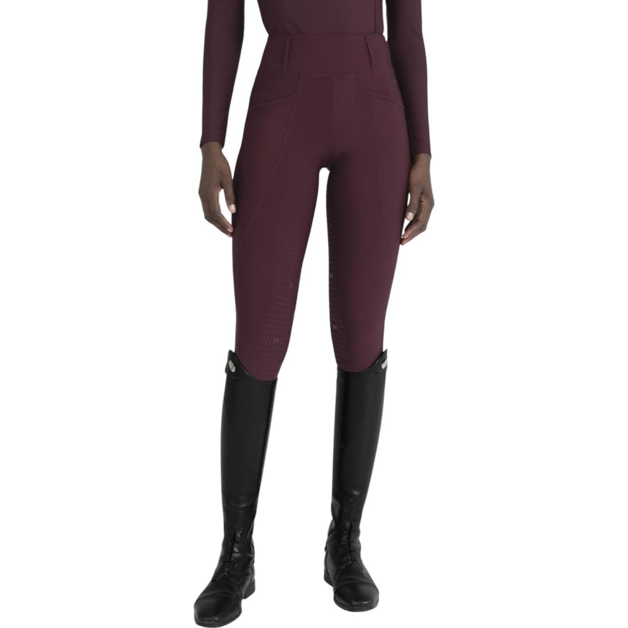 Reitleggings Damen Knee-Grip Pro Riding Leggings