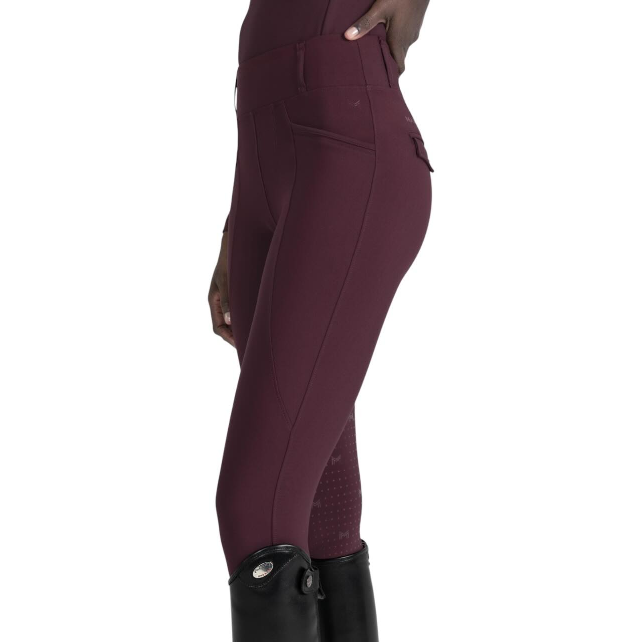 Reitleggings Damen Knee-Grip Pro Riding Leggings