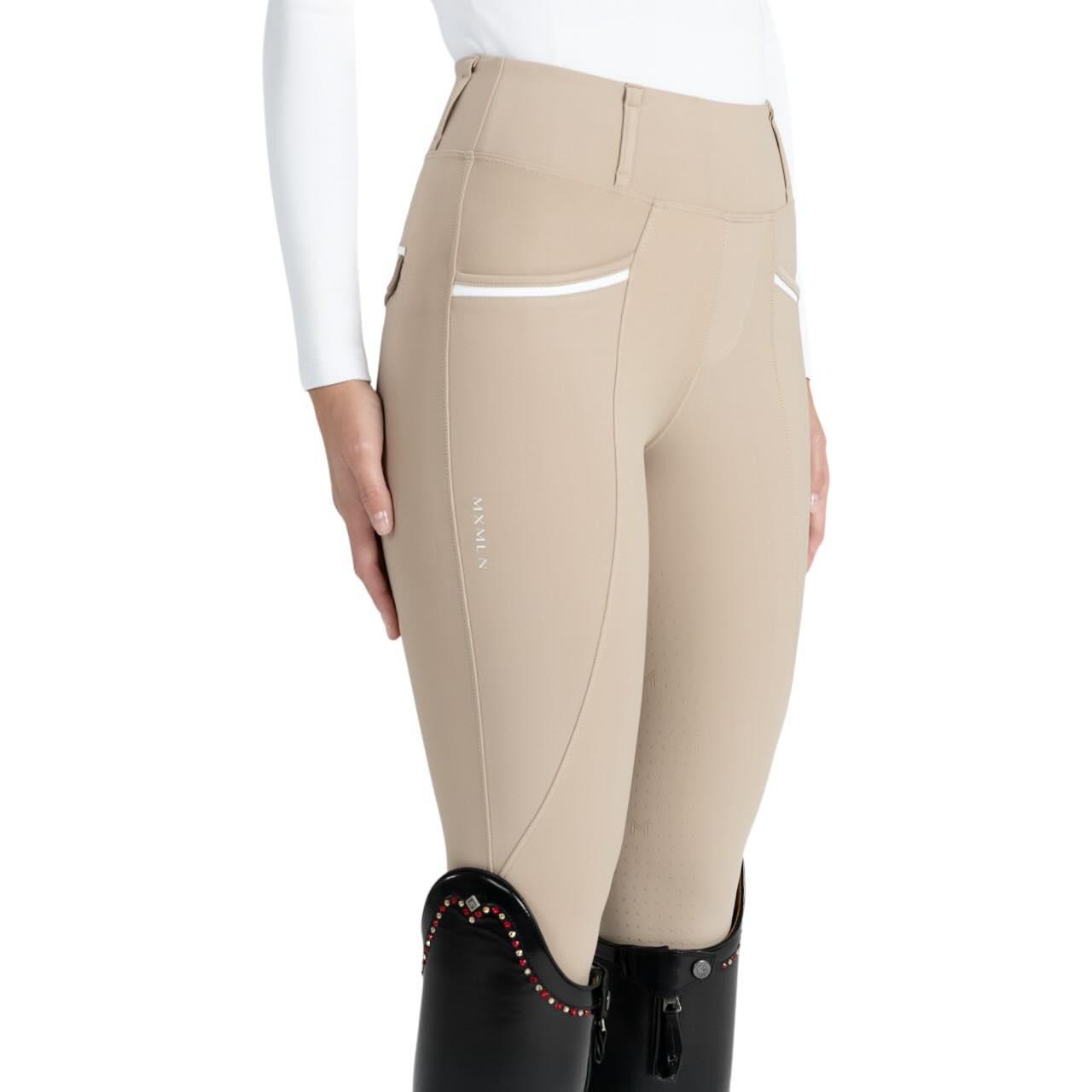 Reitleggings Damen Knee-Grip Pro Riding Leggings