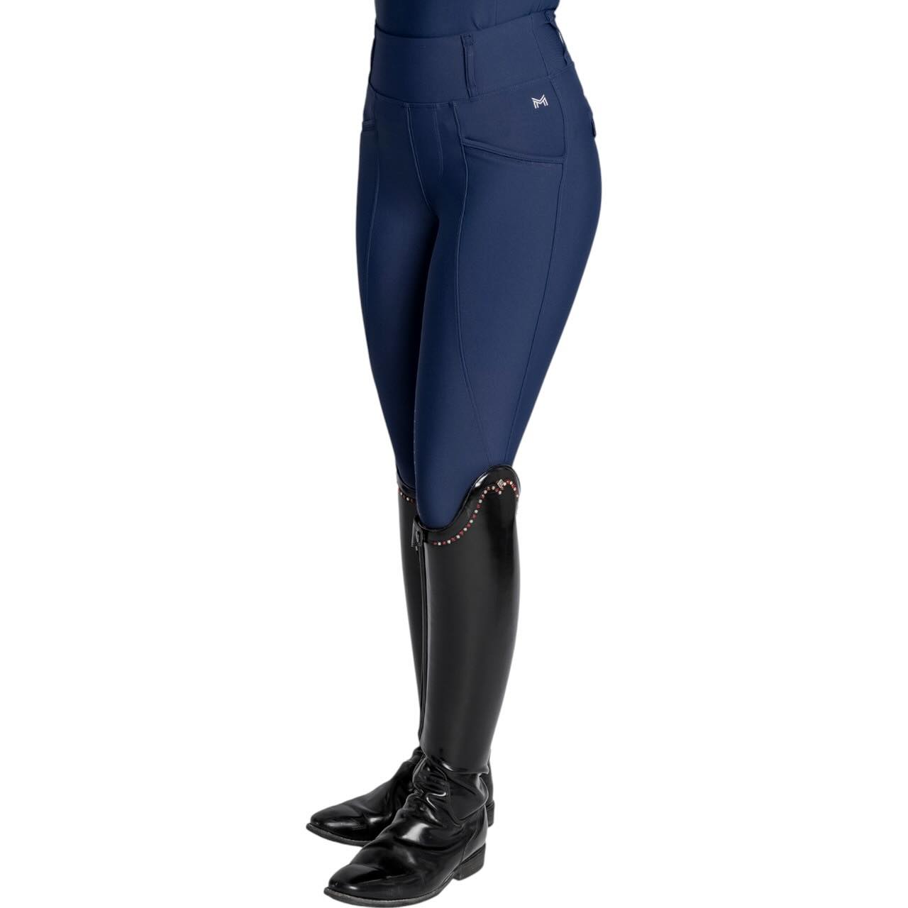 Reitleggings Damen Knee-Grip Pro Riding Leggings