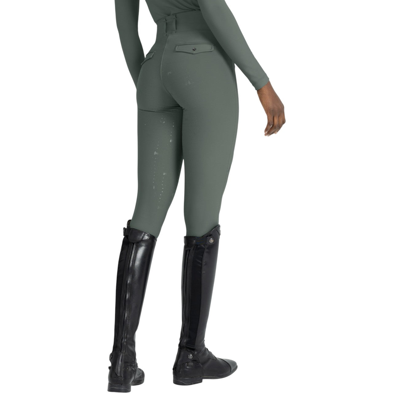 Reitleggings Damen Knee-Grip Pro Riding Leggings