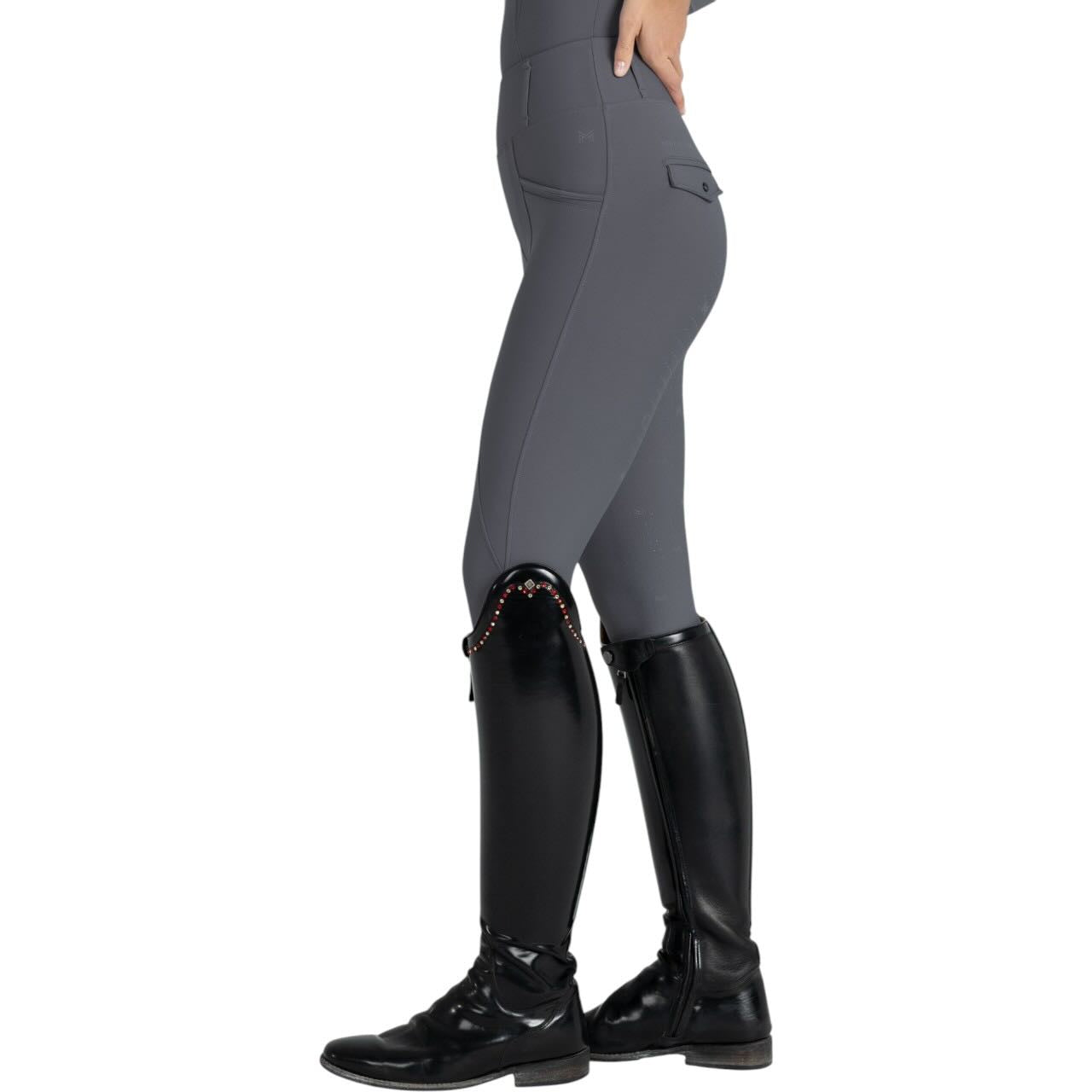 Reitleggings Damen Knee-Grip Pro Riding Leggings