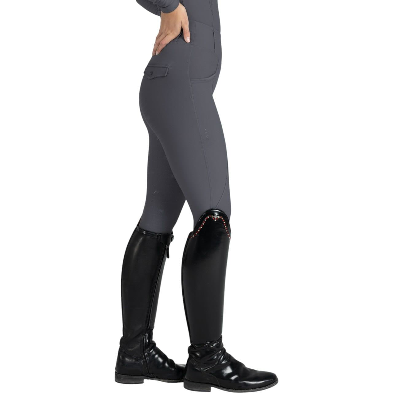 Reitleggings Damen Knee-Grip Pro Riding Leggings