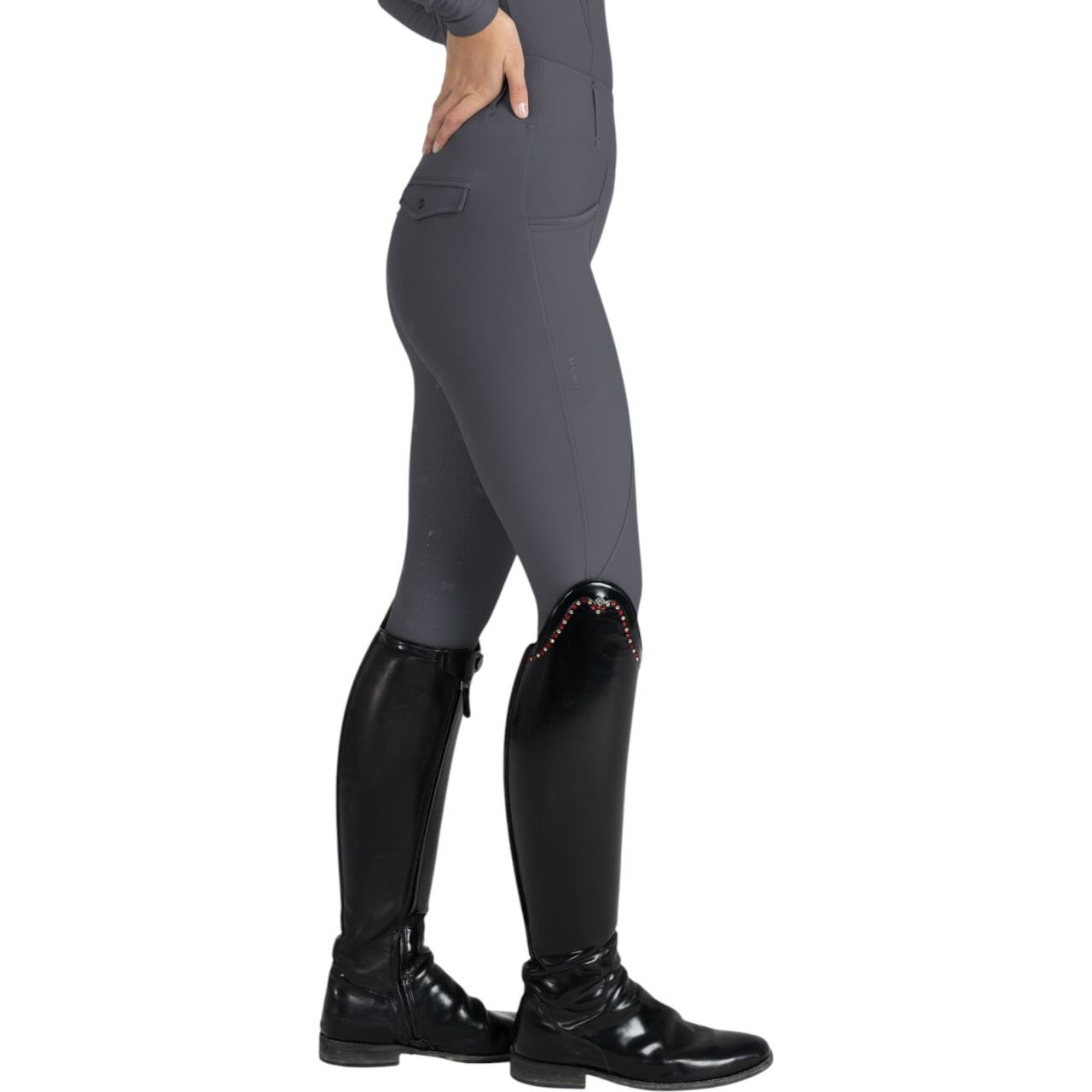 Reitleggings Damen Knee-Grip Pro Riding Leggings