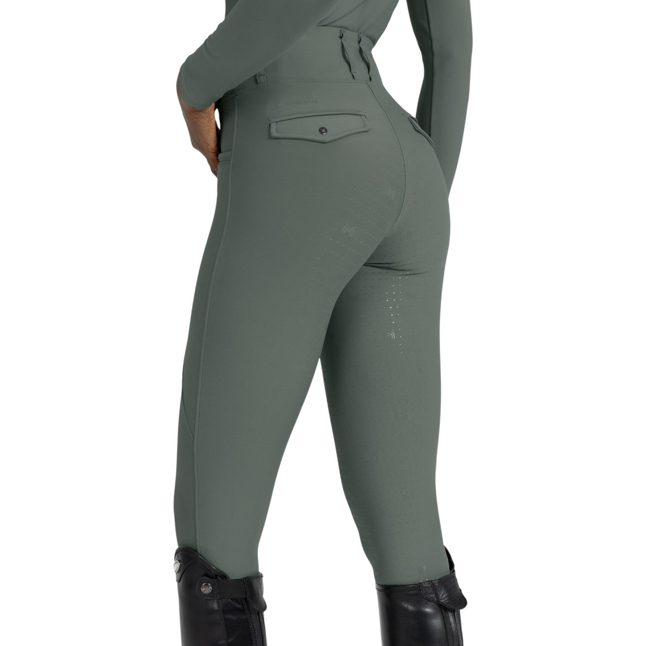 Reitleggings Damen Knee-Grip Pro Riding Leggings