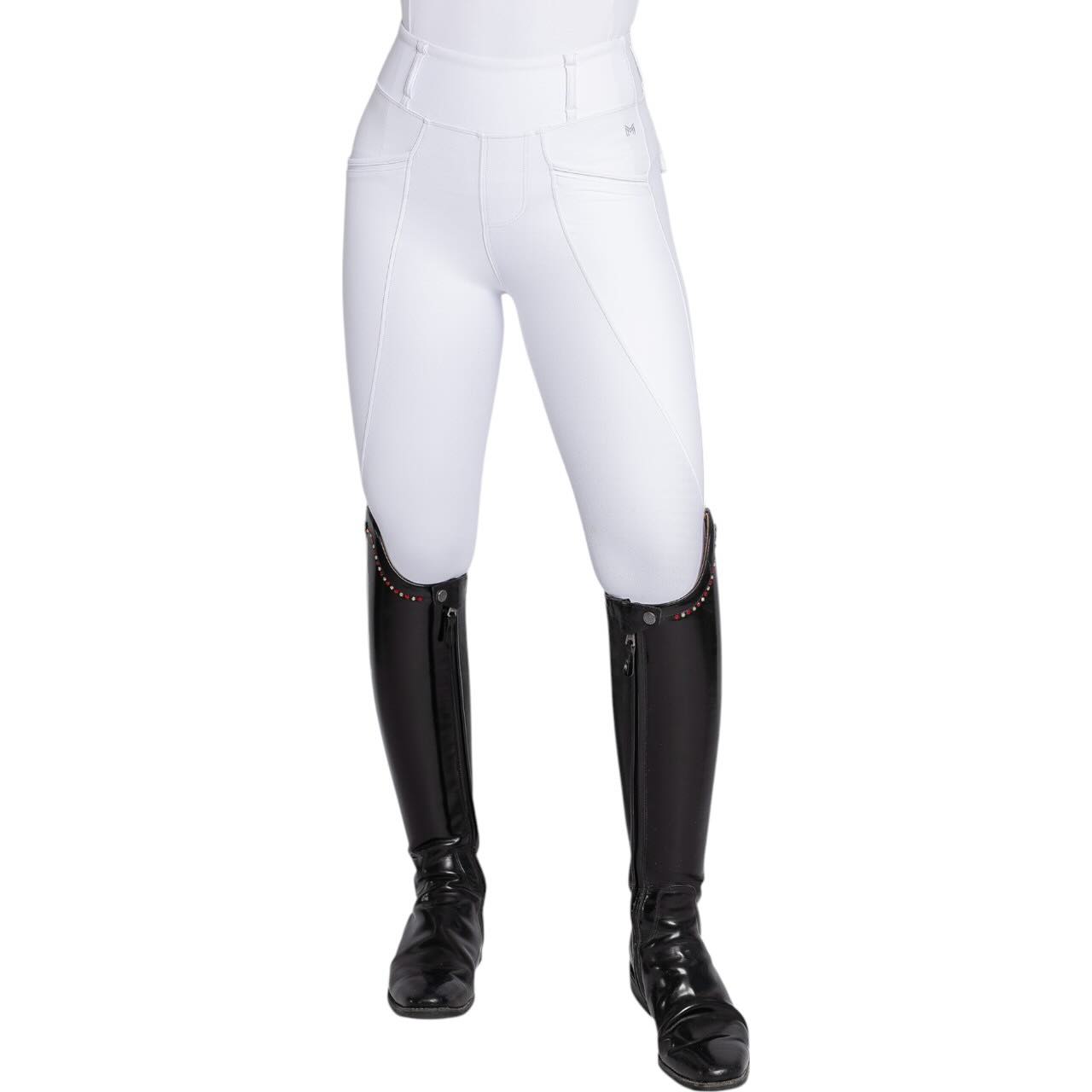 Reitleggings Damen No-Grip Pro Riding Leggings