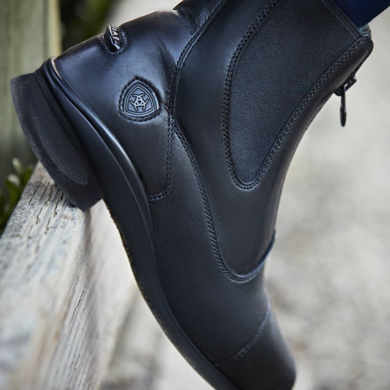 Reitstiefelette WMS Heritage Zip Leder Stiefelette
