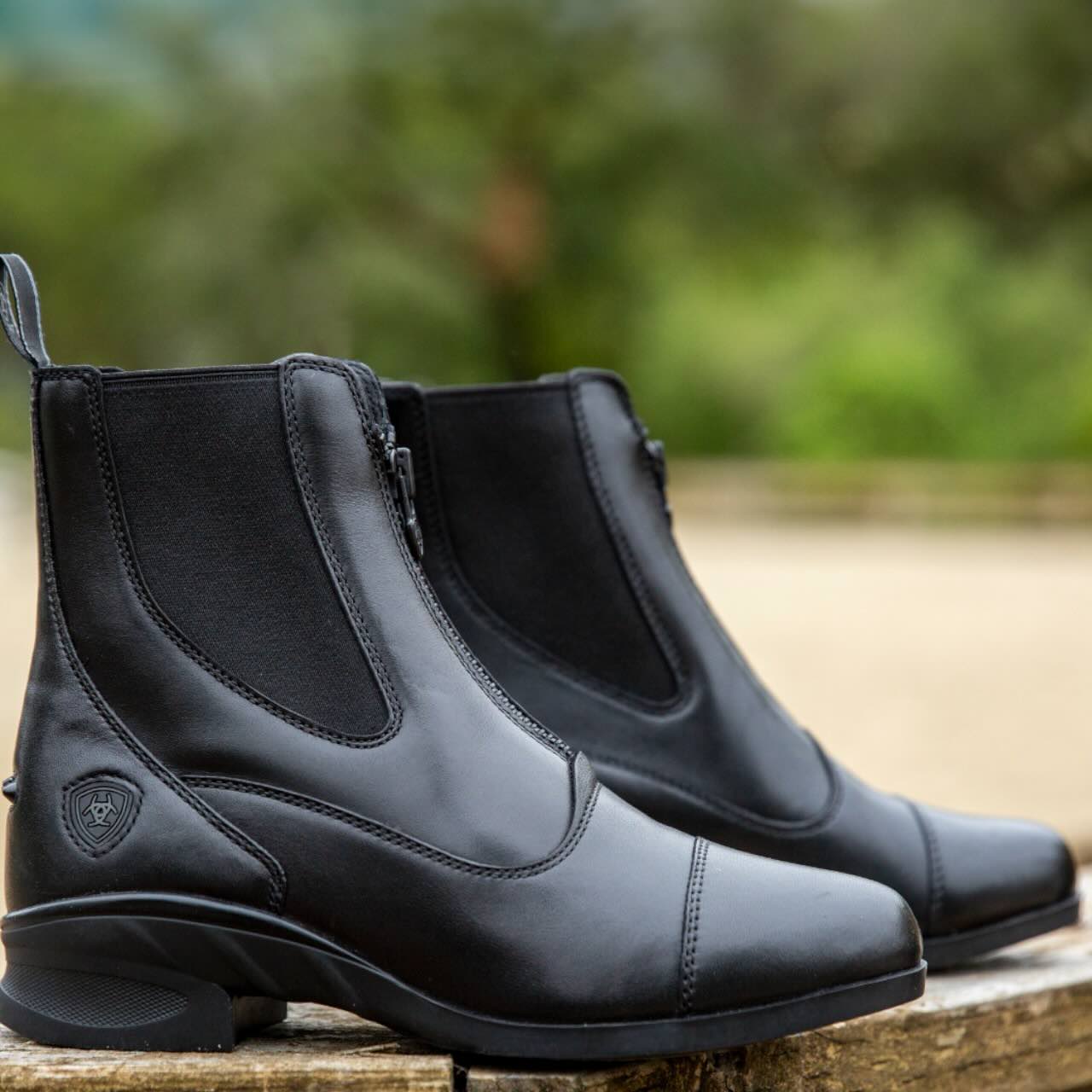 Reitstiefelette WMS Heritage Zip Leder Stiefelette
