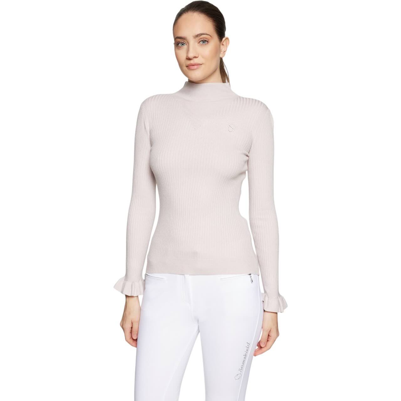 Rollkragenpullover Damen Lidia Ruffle HW 2025 Pullover