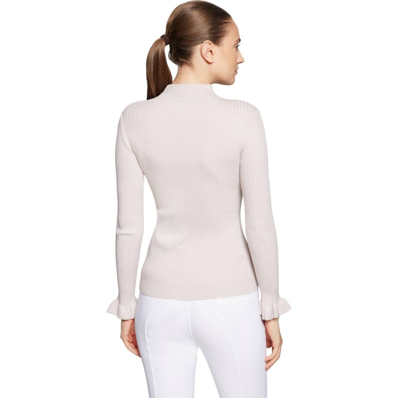 Rollkragenpullover Damen Lidia Ruffle HW 2025 Pullover