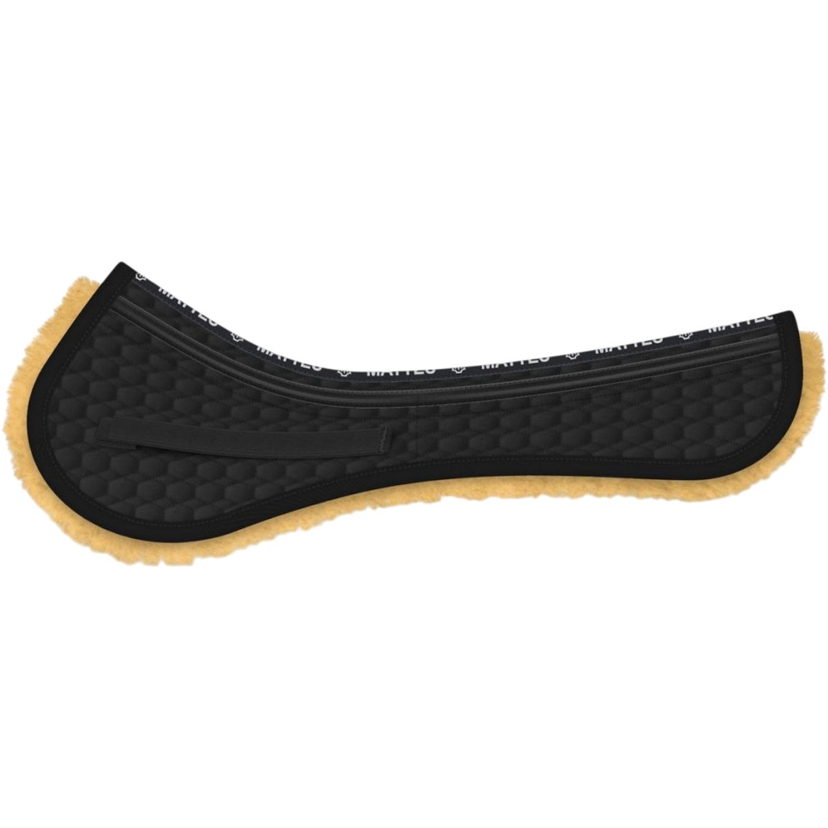 Sattelkissen Dressur Correction® mit Lammfell im Sitzbereich Spinefree® EWWA Sattelpad