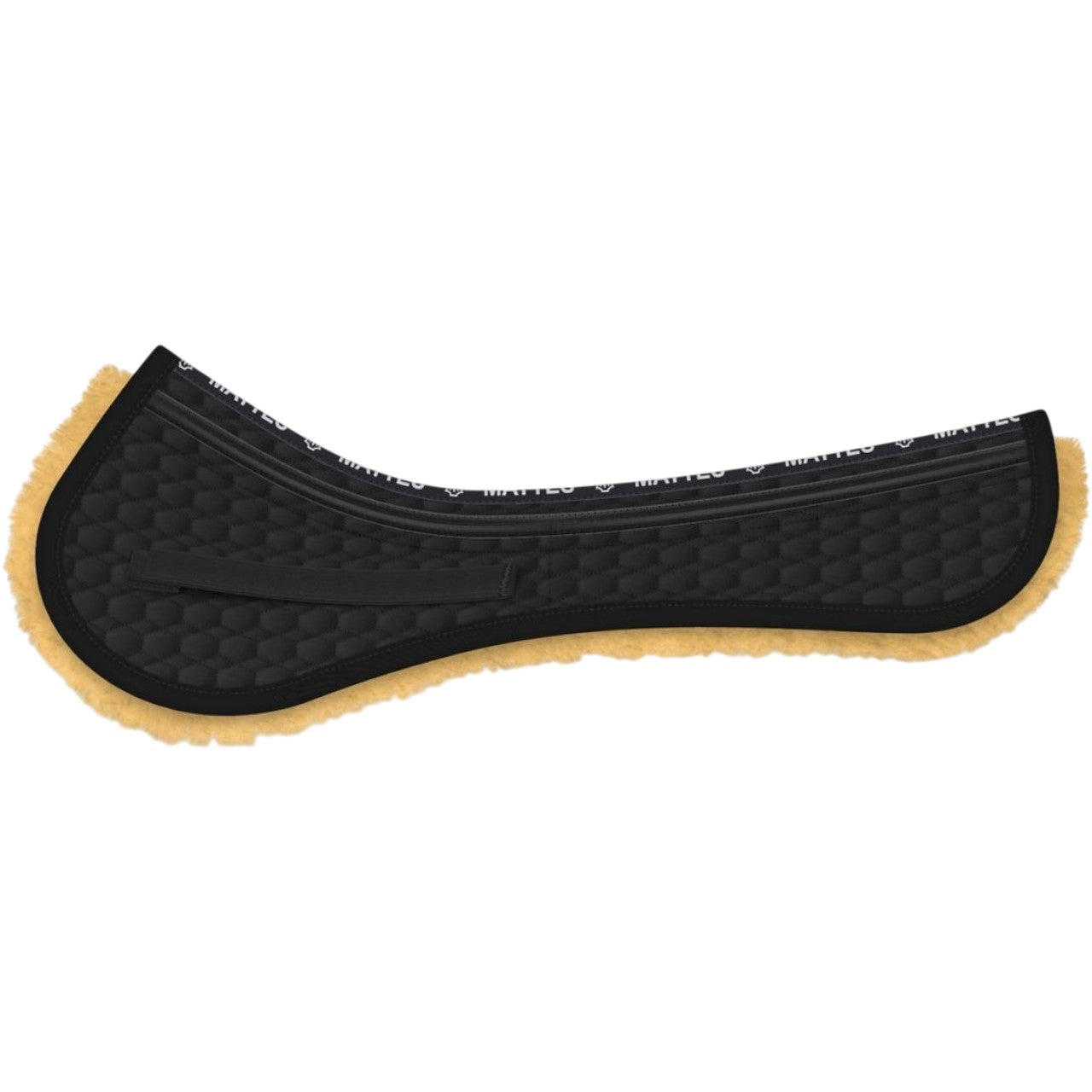 Sattelkissen Dressur Correction® mit Lammfell im Sitzbereich Spinefree® EWWA Sattelpad