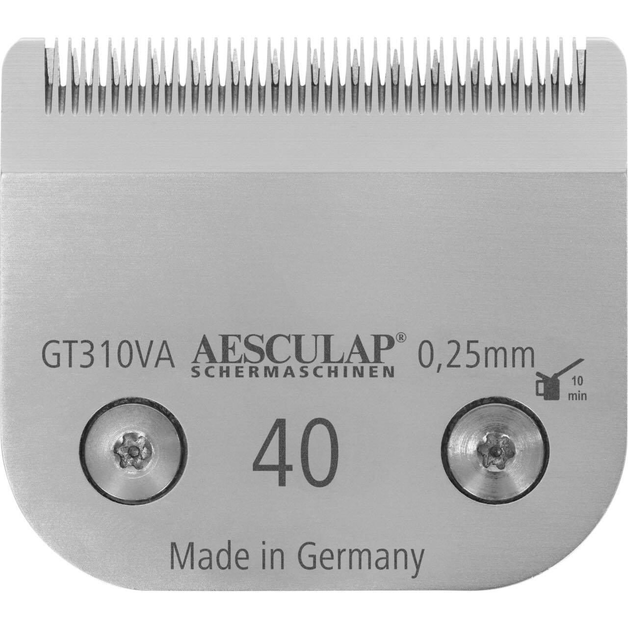 Scherkopf aus Edelstahl für Aesculap Schermaschine SnapON