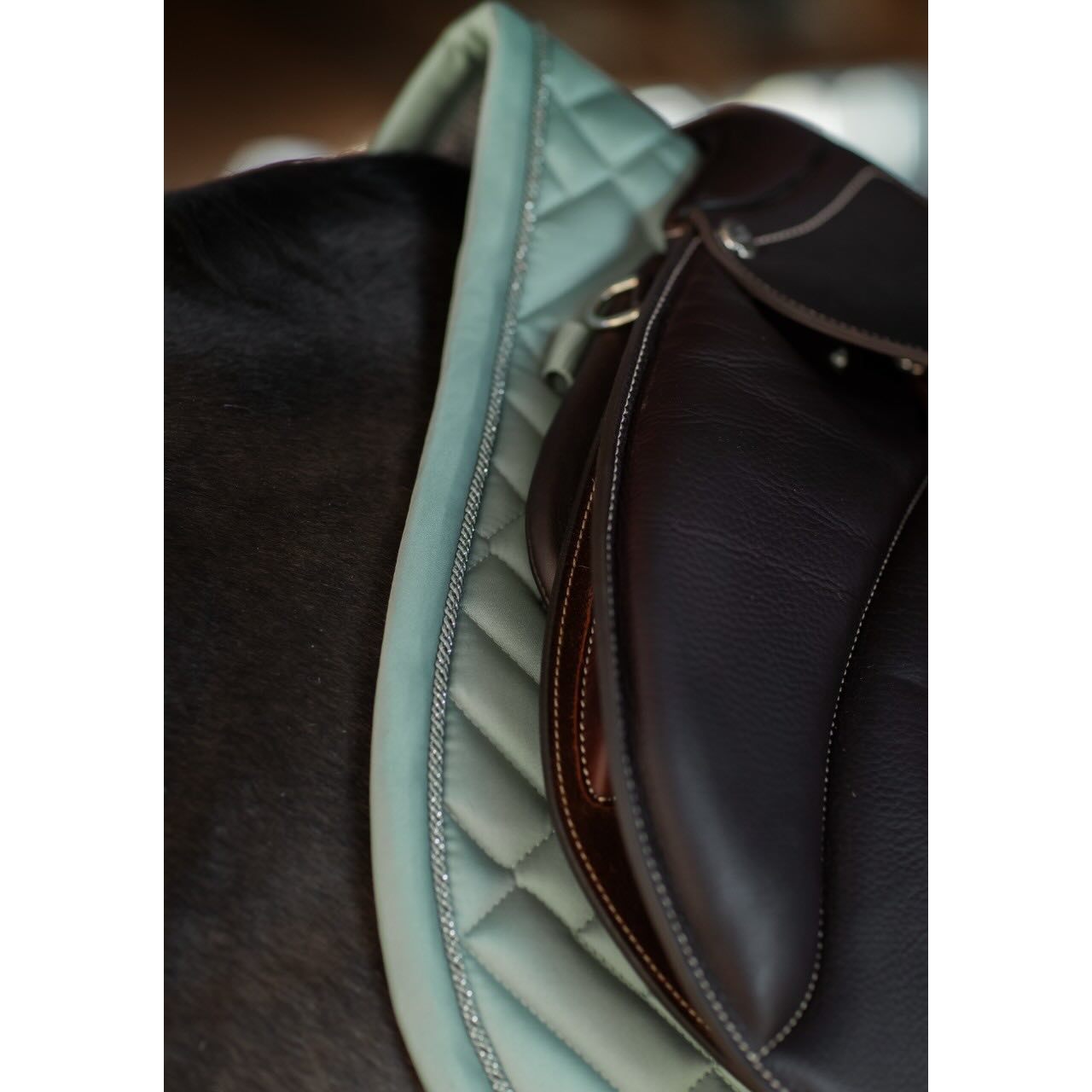 Springschabracke Mint Green Schabracke