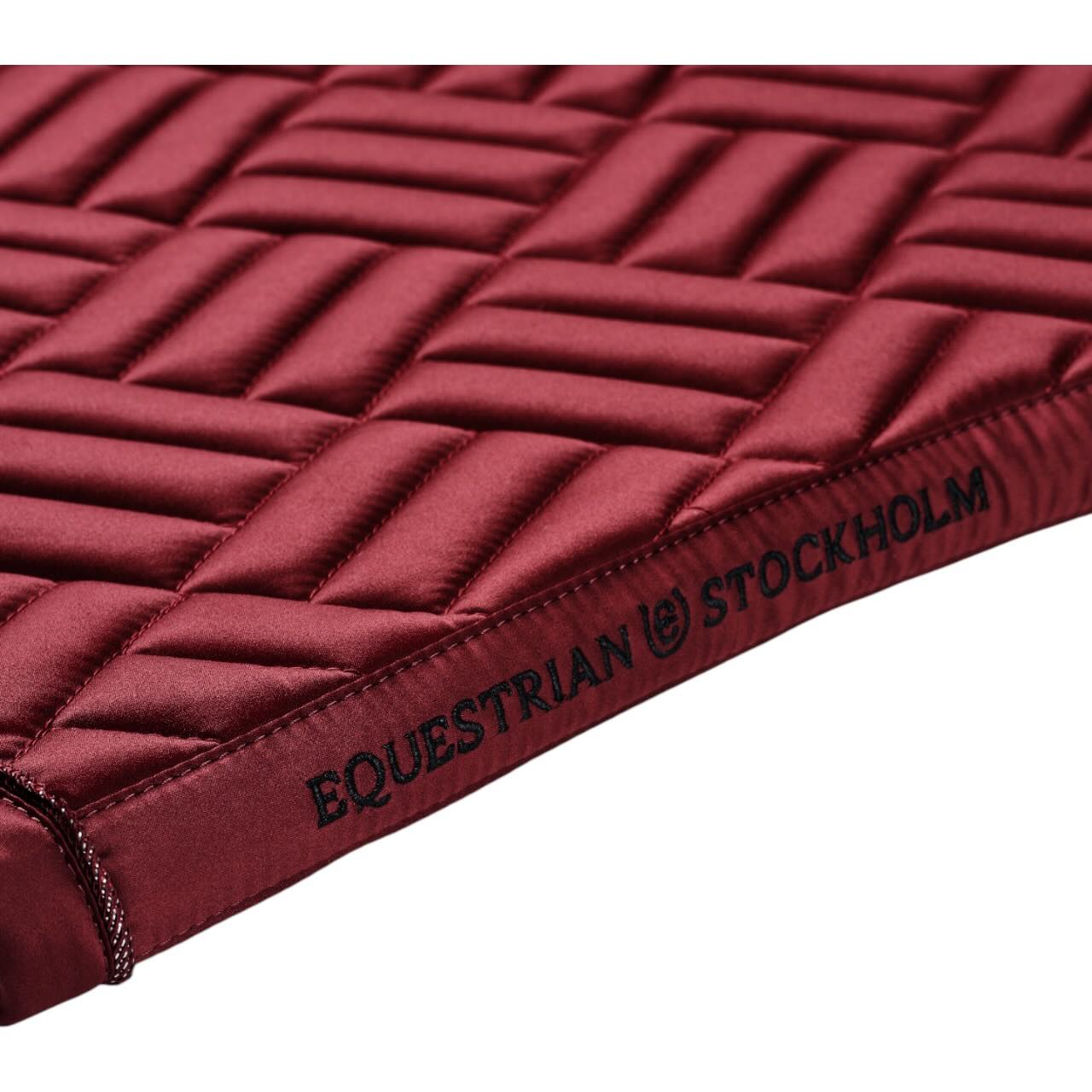 Springschabracke Modern Bordeaux Schabracke