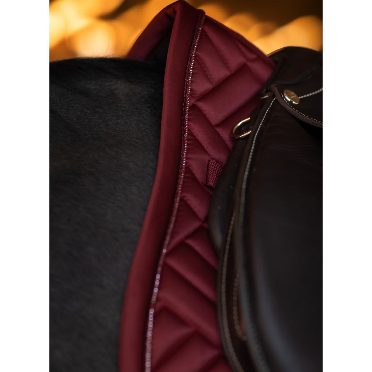 Springschabracke Modern Bordeaux Schabracke