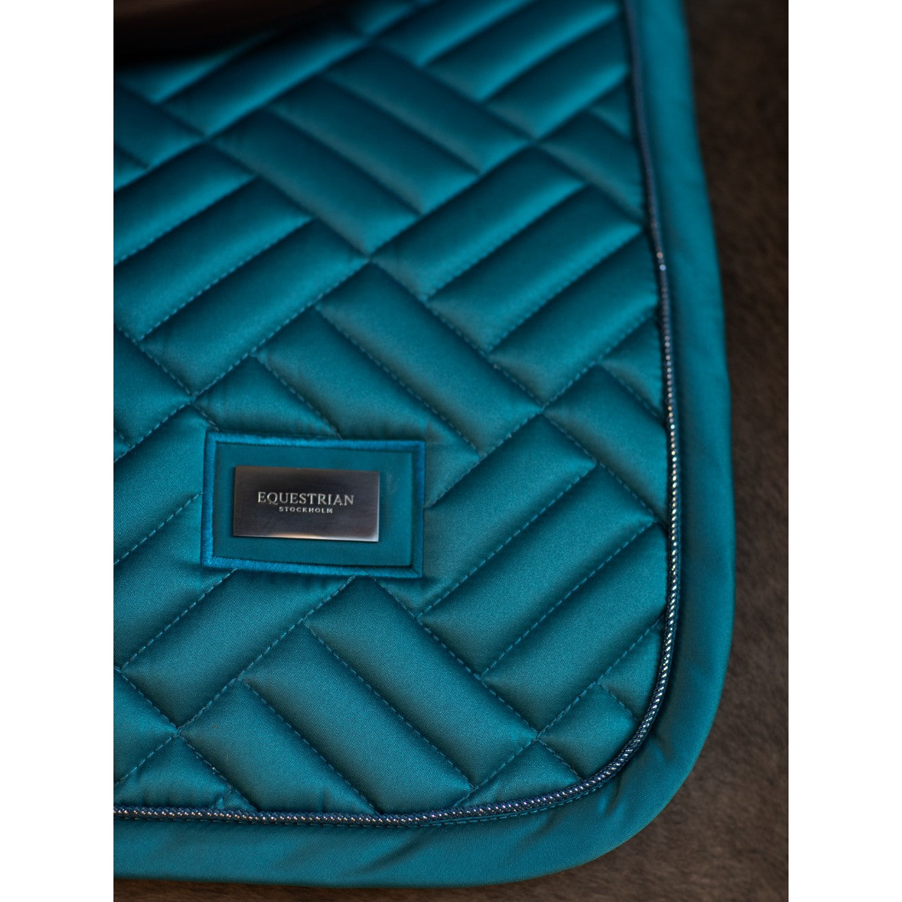 Springschabracke Modern Teal Blue Schabracke