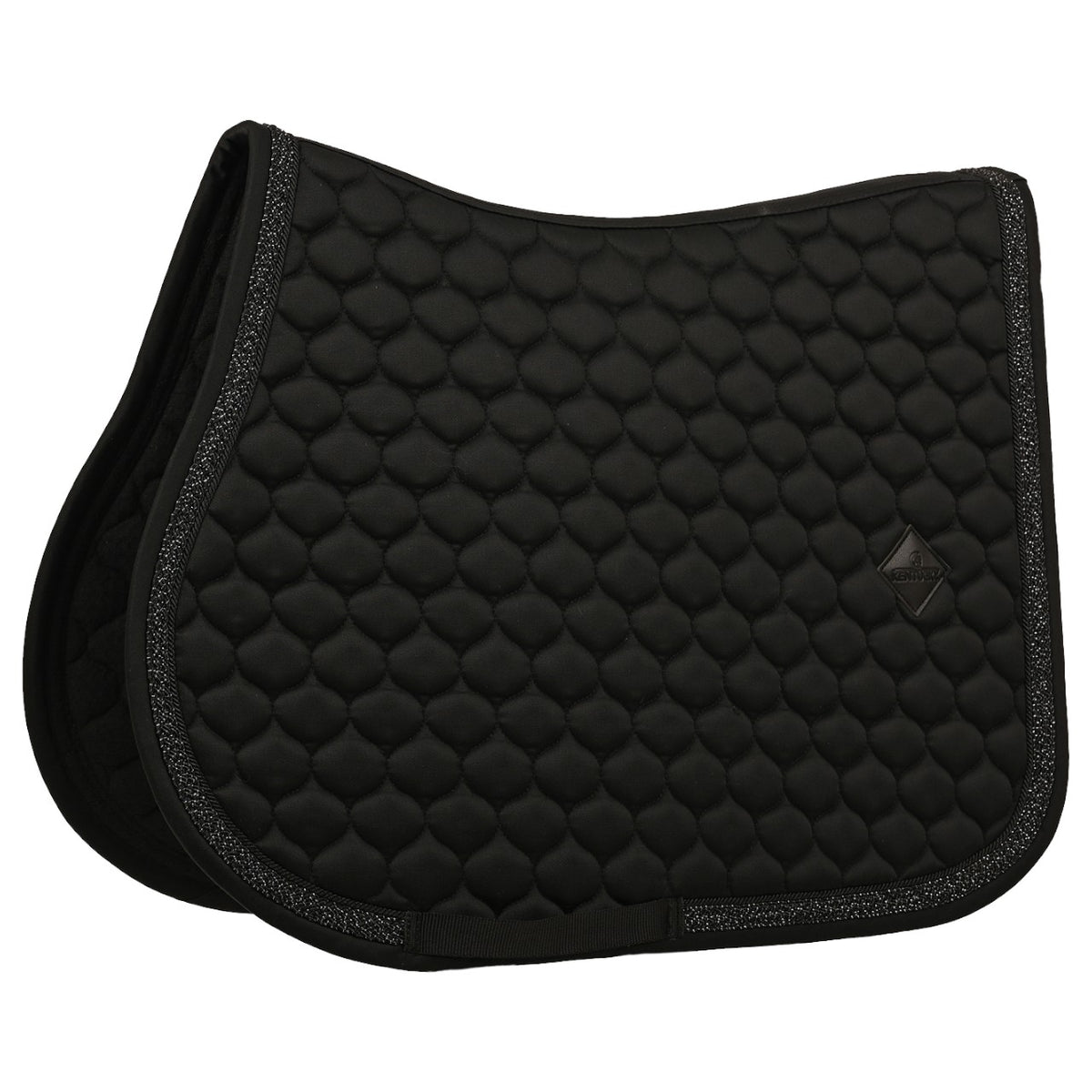 Tapis de selle d'obstacle Classic Onion Plaited Glitter Rope