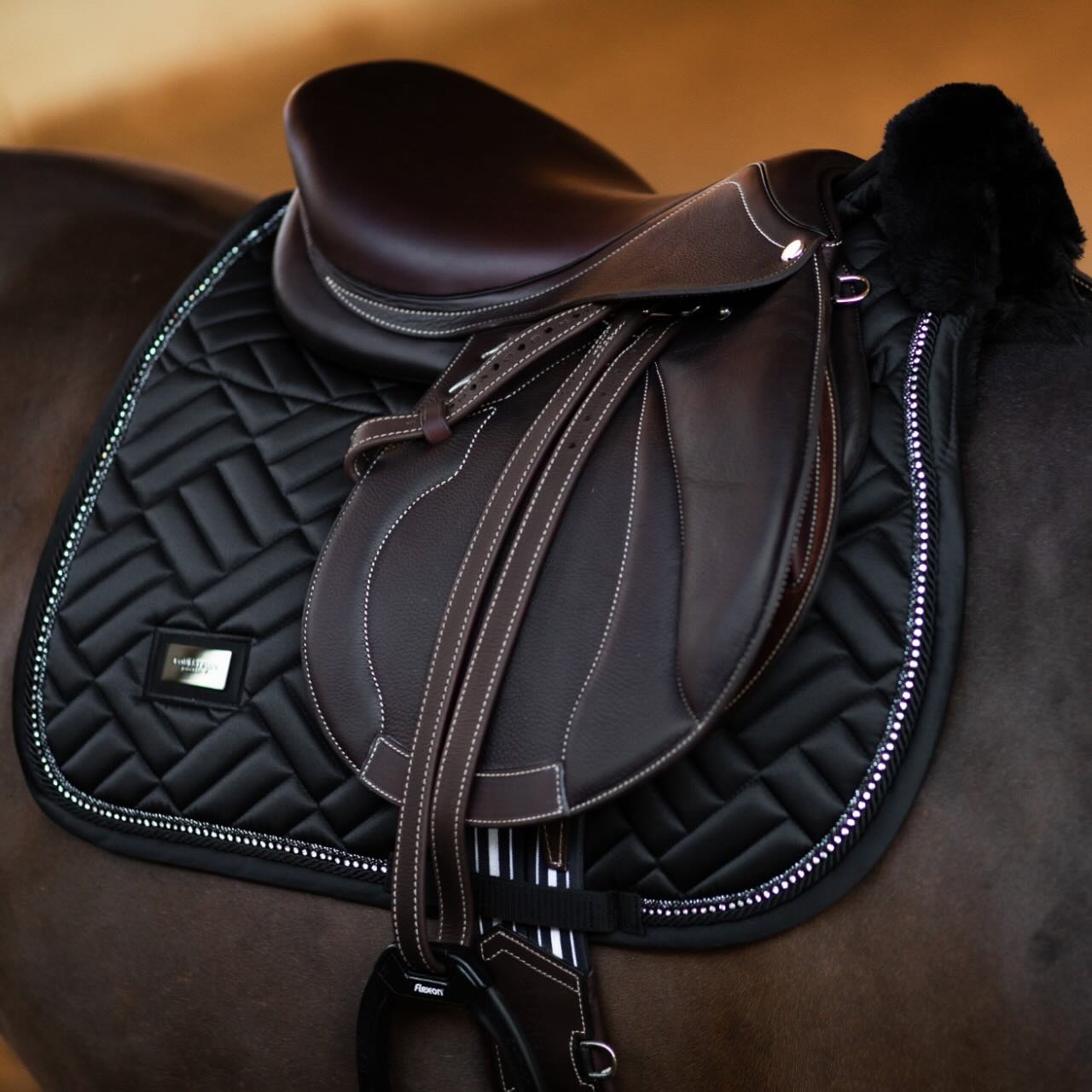 Springschabracke Vegan Fur Crystal Schabracke
