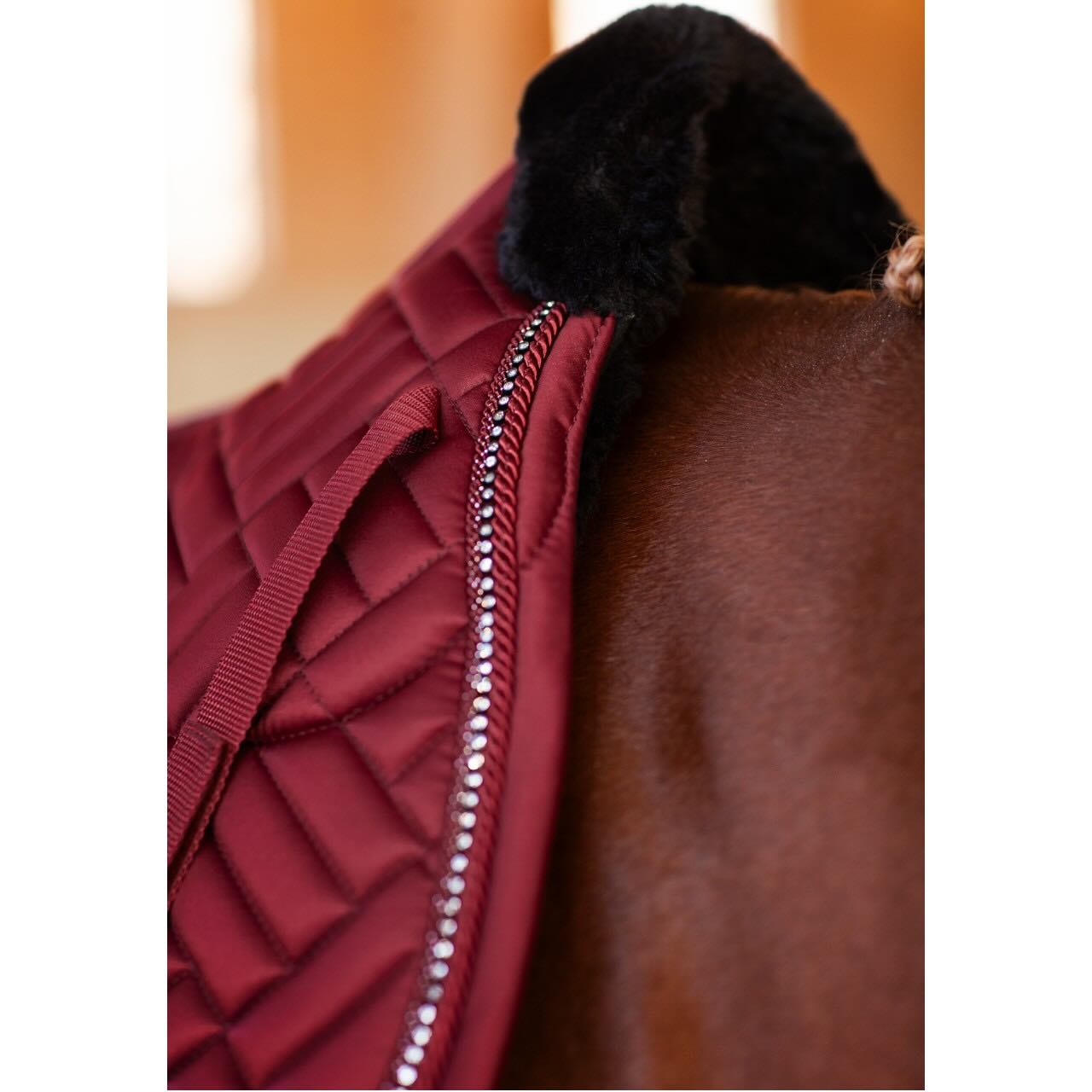 Springschabracke Vegan Fur Crystal Schabracke