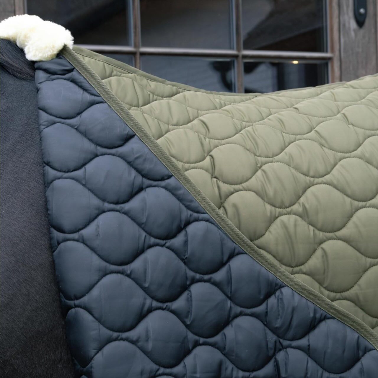 Stalldecke 160g Wave Übergangsdecke