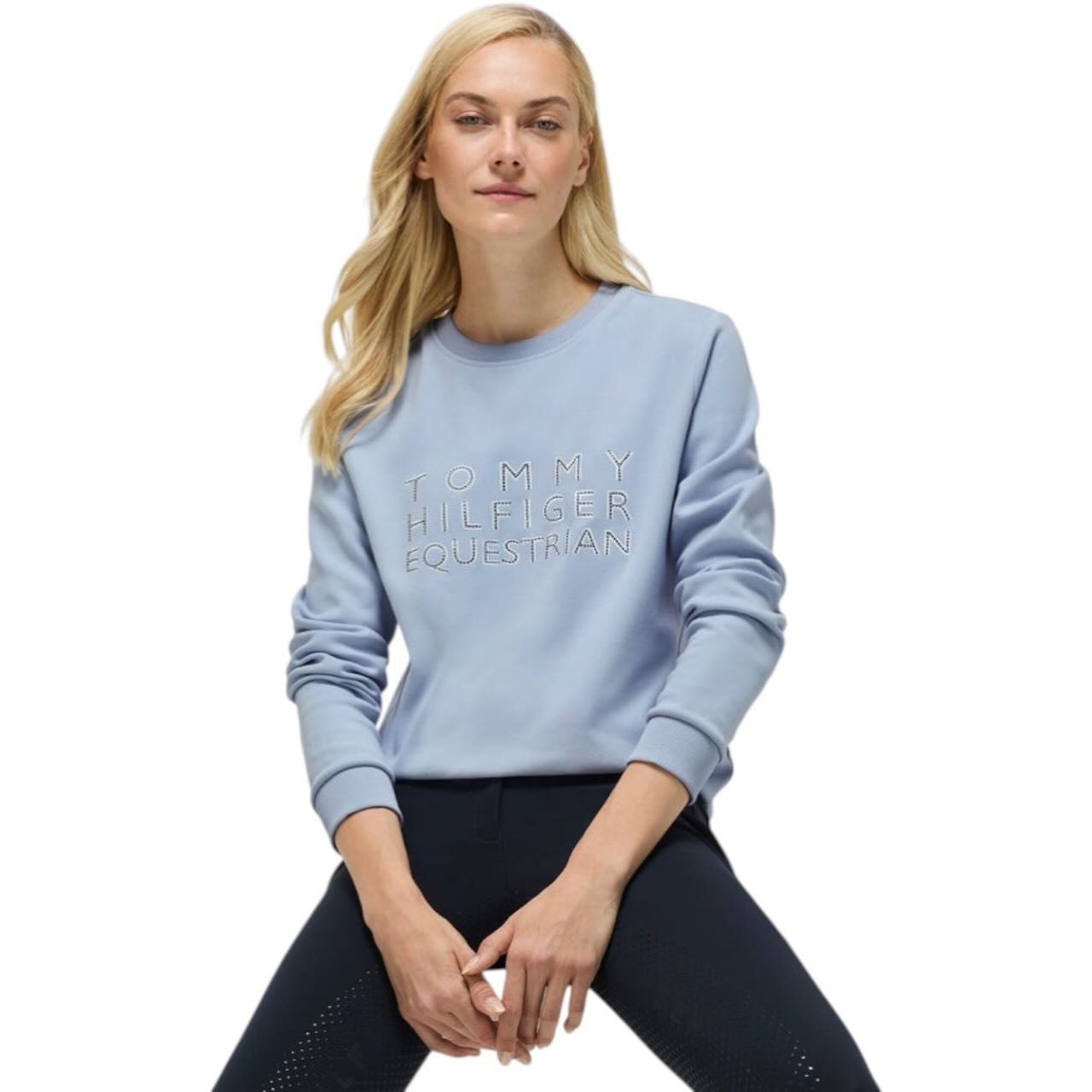 Sweatshirt Damen Belair Strass FS 2026 Pullover