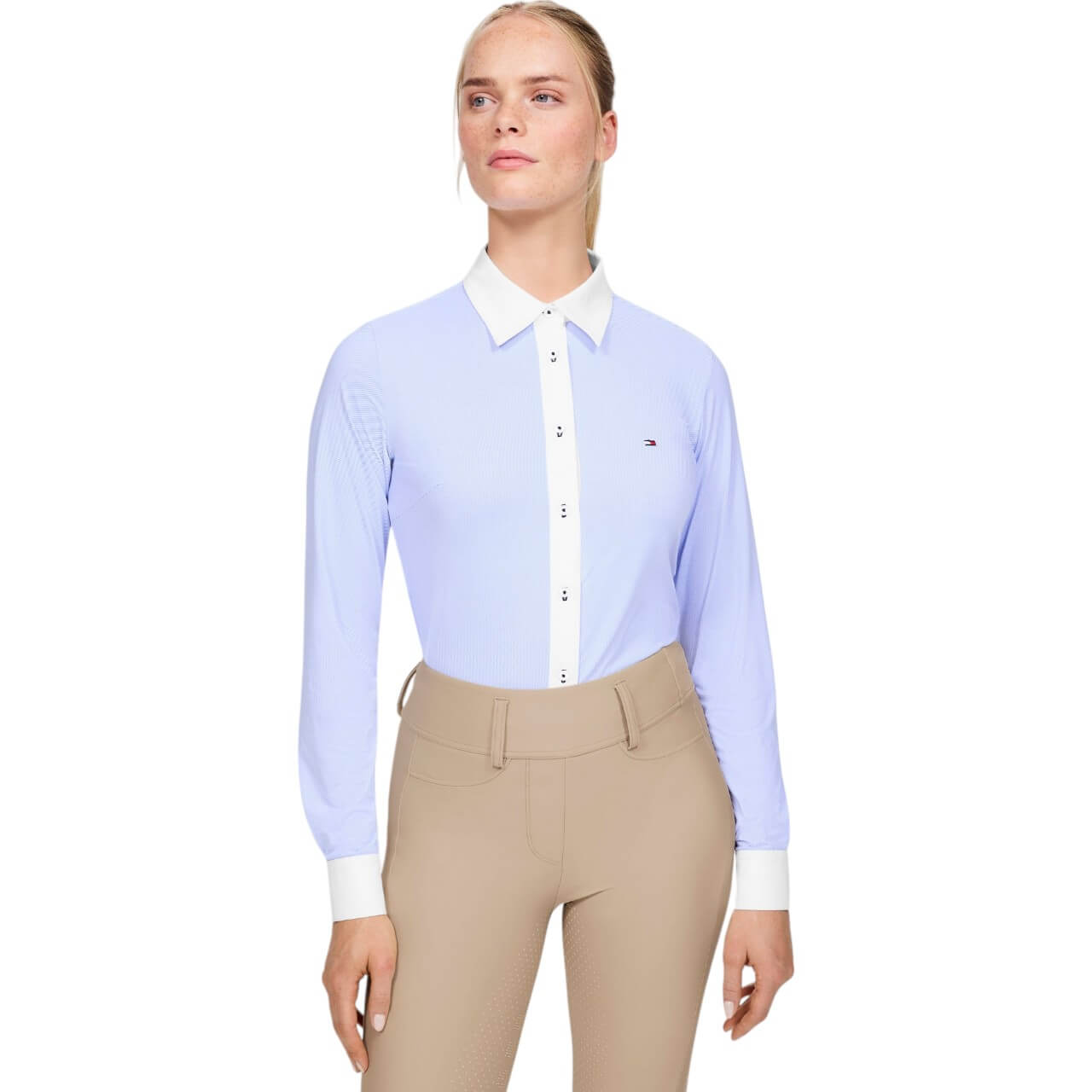 Turniershirt Damen Essex Stretch Oxford FS25 Langarmshirt
