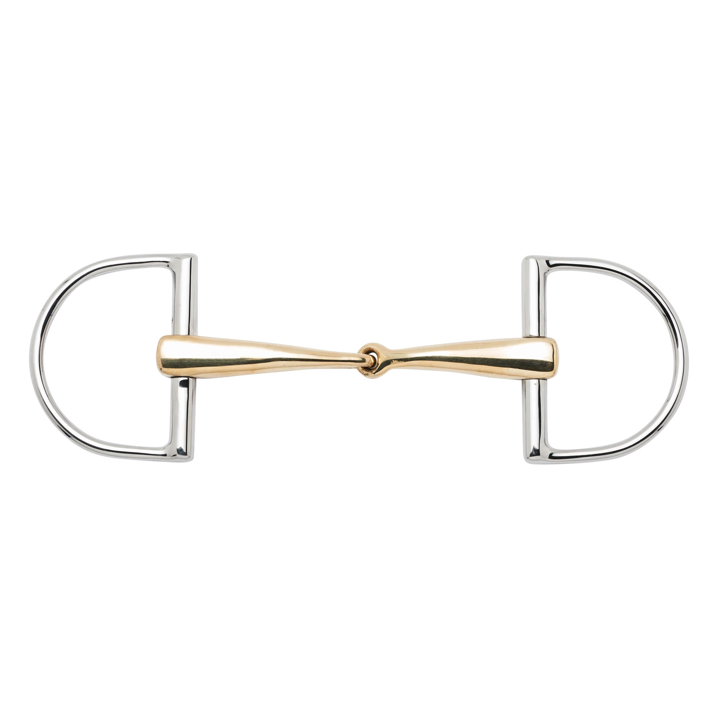 D-Ring Trense Einfach Gebrochen KAUGAN®-Shaped 16 mm Gebiss